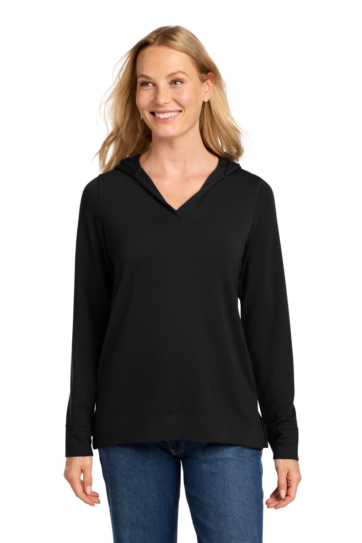 Port Authority Port Authority Women's Microterry Pullover Hoodie LK826