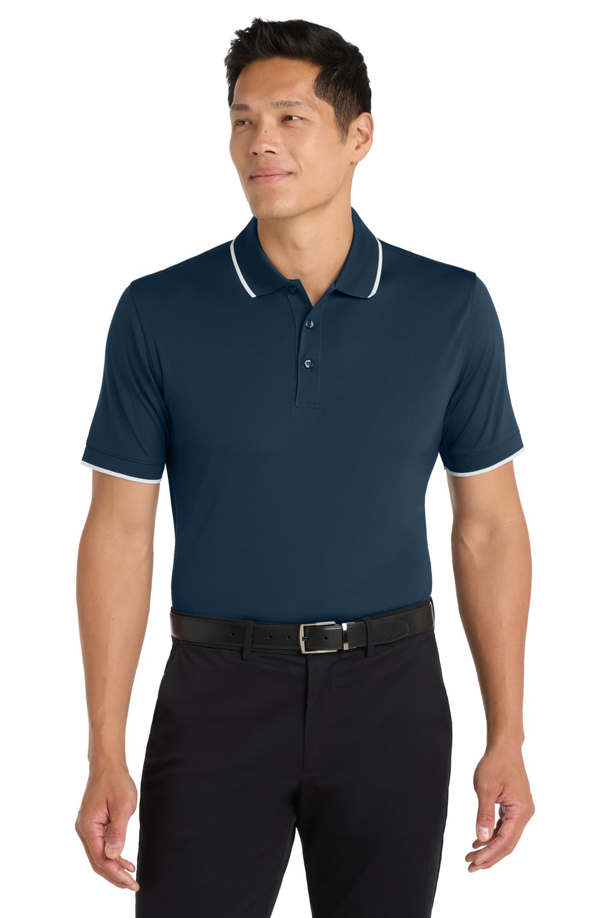 Port Authority Port Authority Dry Zone UV Micro-Mesh Tipped Polo. K111