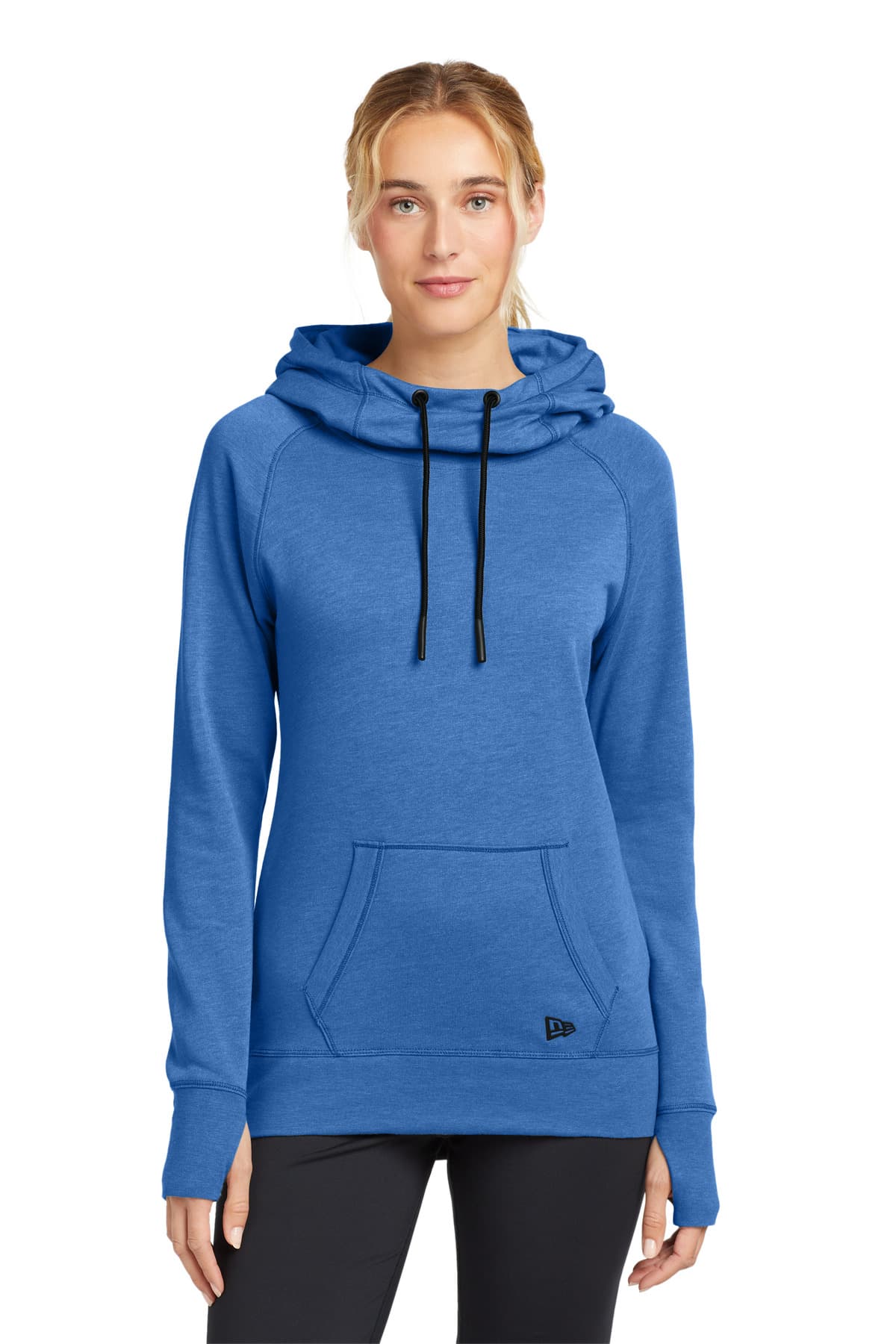 New Era New Era Women's Tri-Blend Fleece Pullover Hoodie. LNEA510