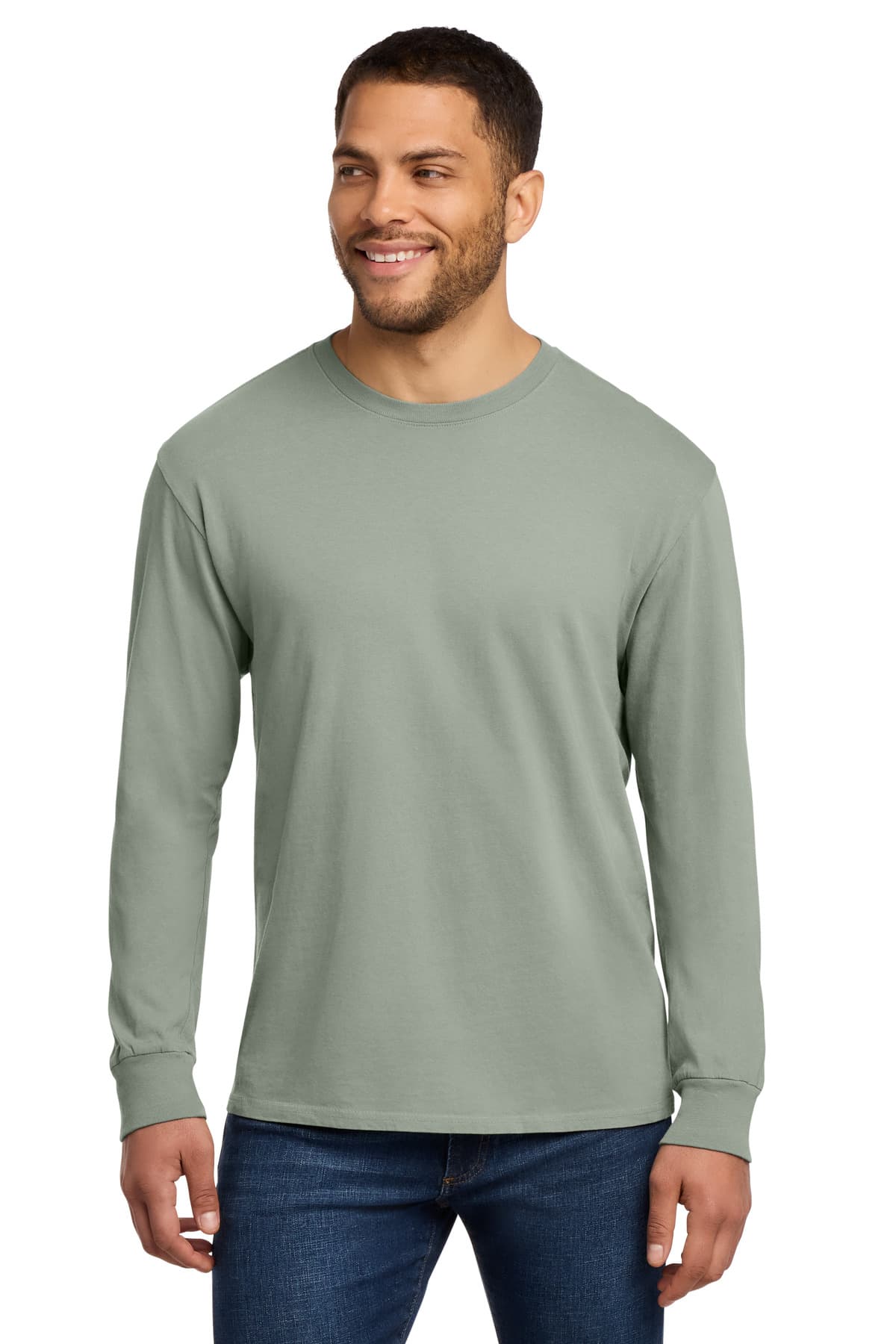 Port & Company Port & Co Beach Wash Garment-Dyed Long Sleeve Tee PC099LS