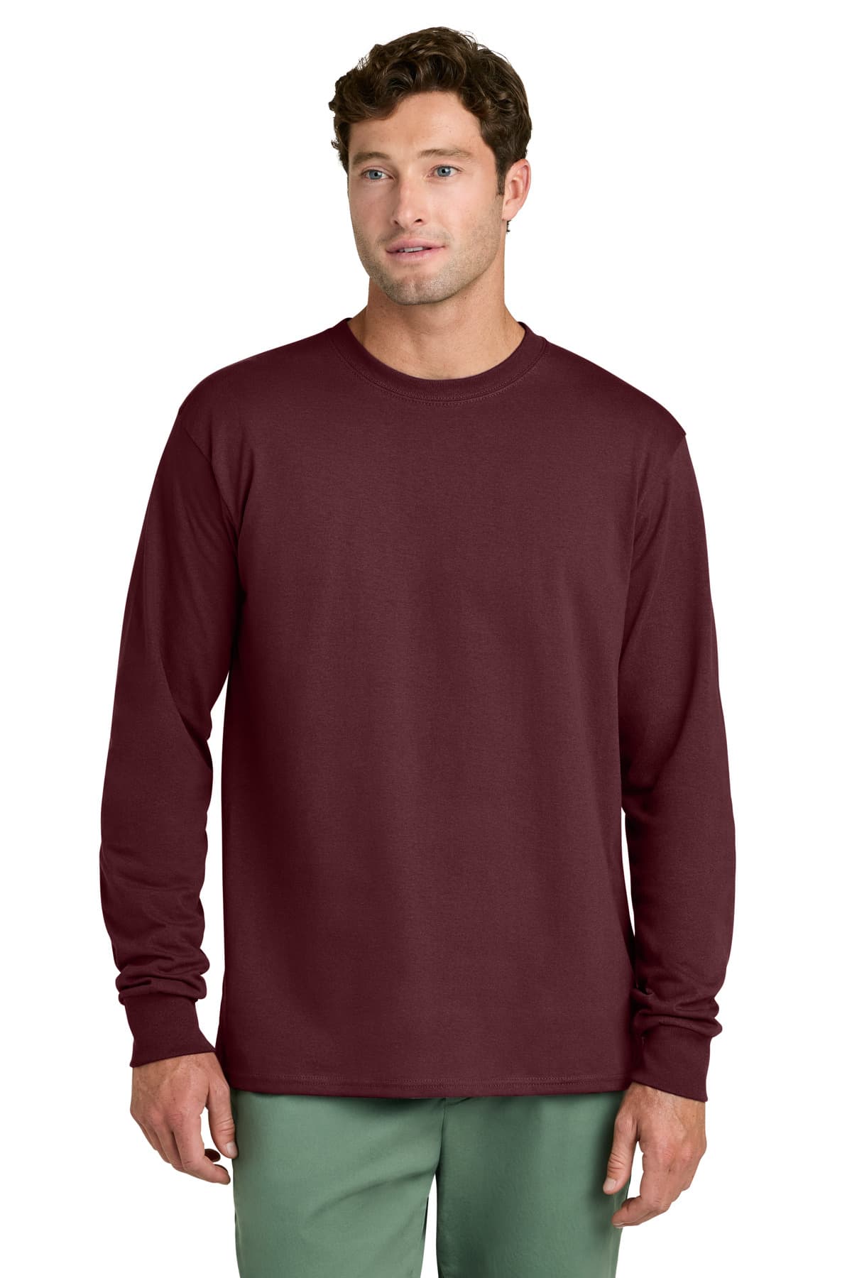 Port & Company Port & Co Long Sleeve Core Cotton Tee. PC54LS