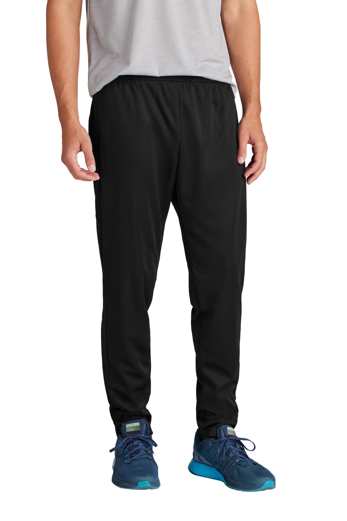 Sport-Tek Sport-Tek Travel Pant PST800 in Black/ Black