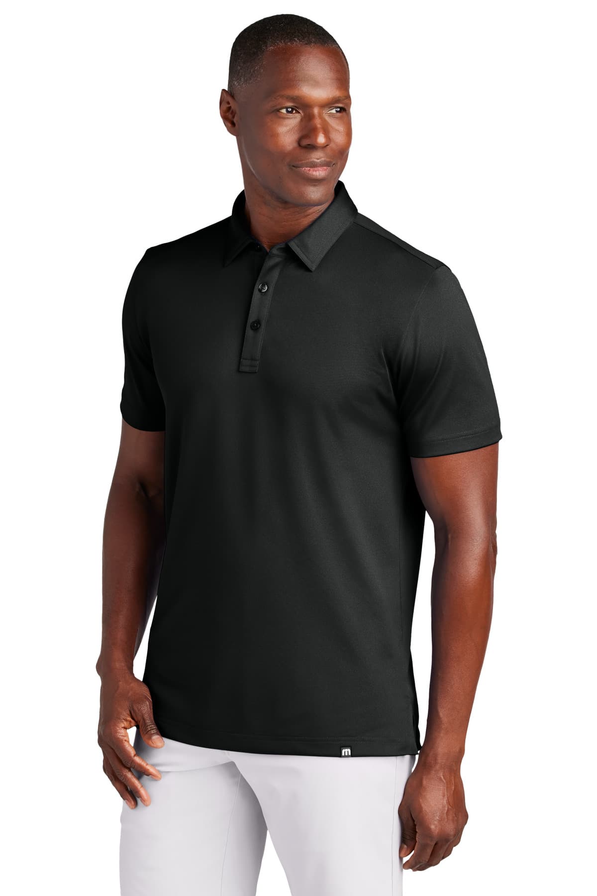 TravisMathew TravisMathew Cabana Solid Polo TM1MAA370 in Black