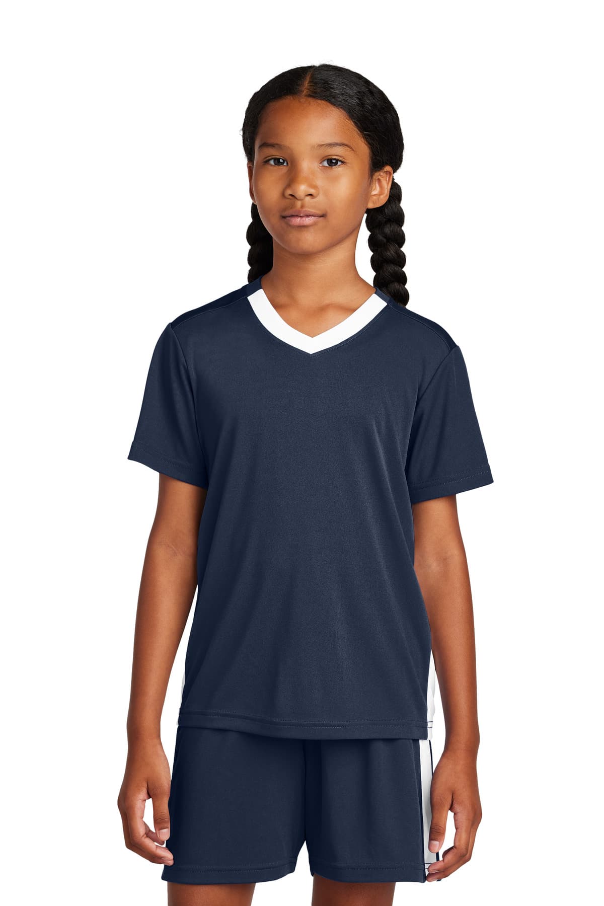 Sport-Tek Sport-Tek Youth Competitor United V-Neck YST101