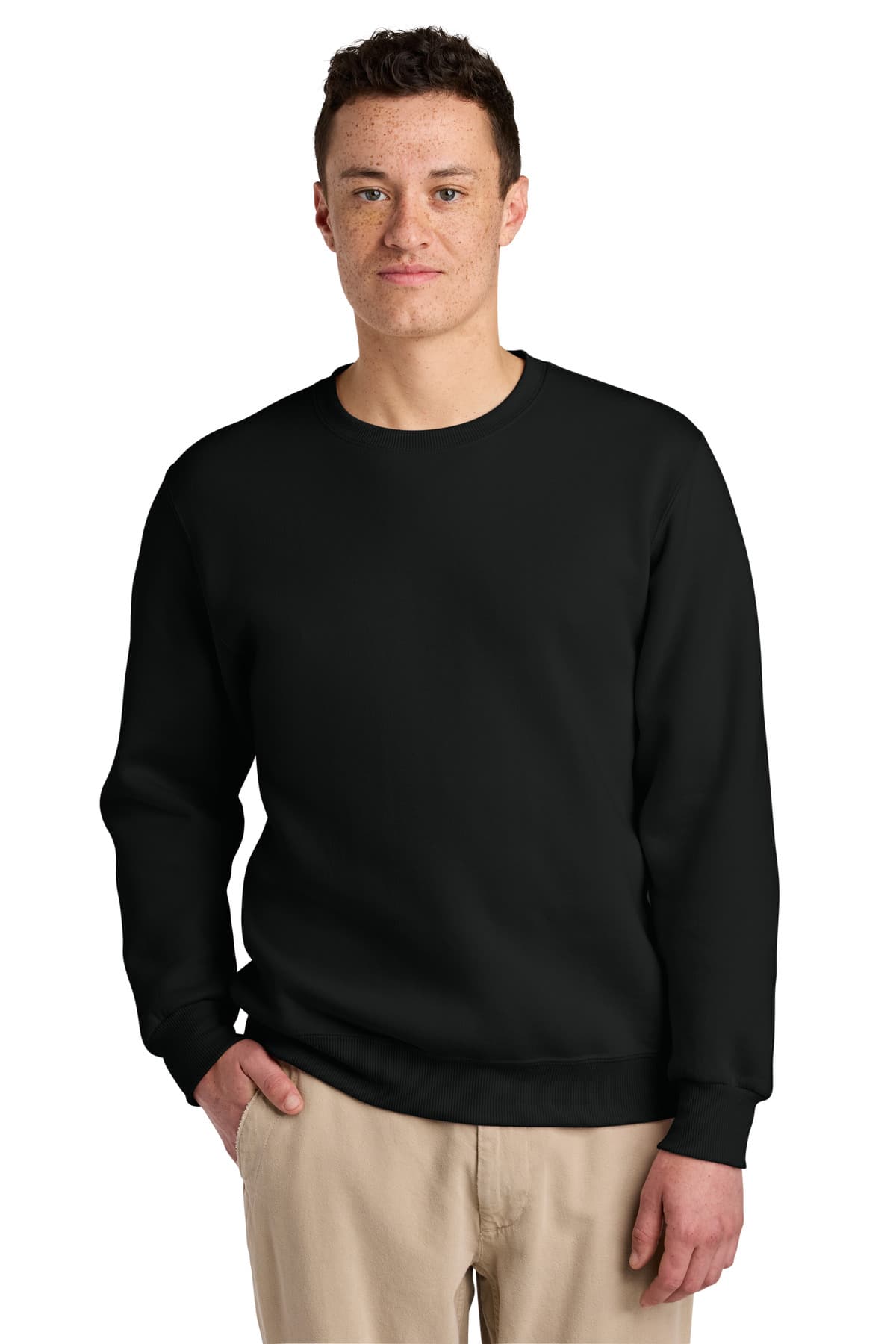 Jerzees Jerzees Eco Premium Blend Crewneck Sweatshirt 701M in Black Ink