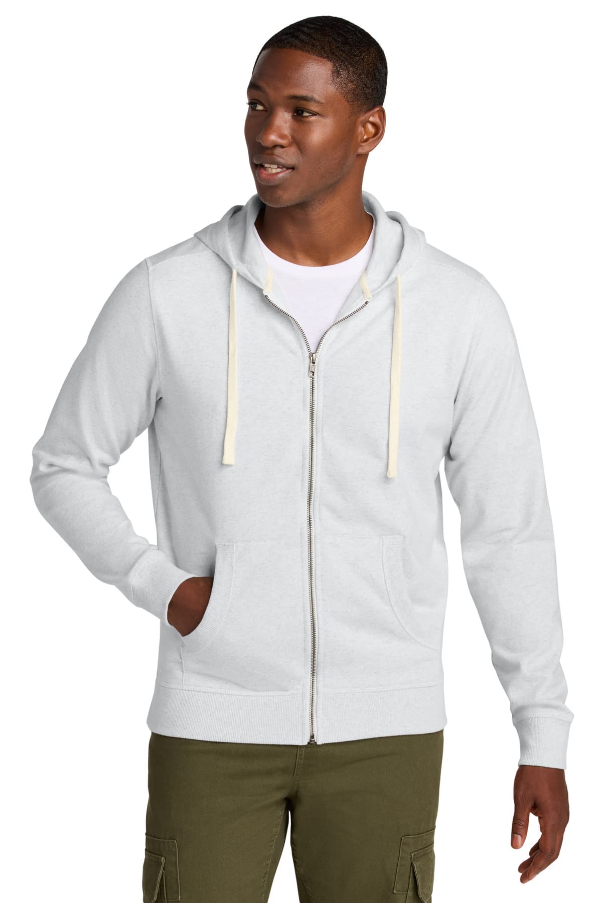 District District Re-FleeceFull-Zip Hoodie DT8102