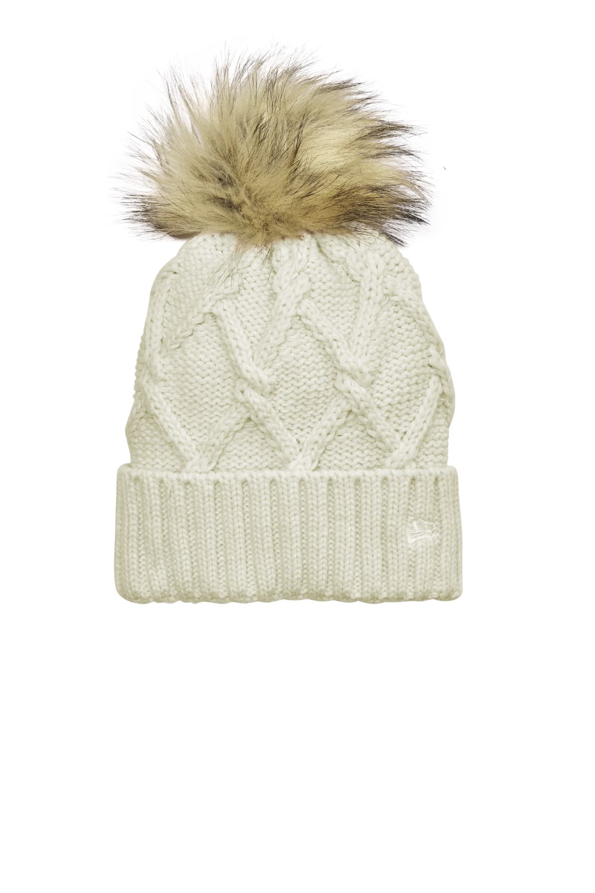 New Era New Era Faux Fur Pom Beanie NE911