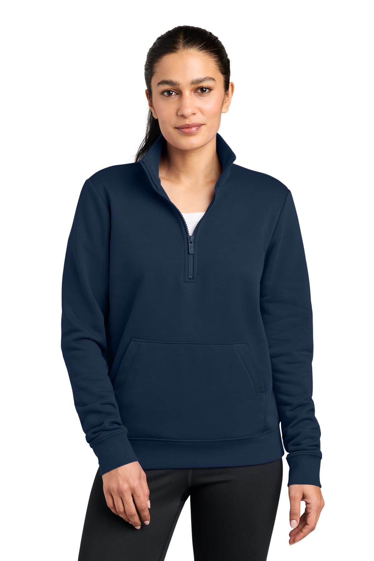 Nike Nike Women's Club Fleece Sleeve Swoosh 1/2-Zip NKDX6720