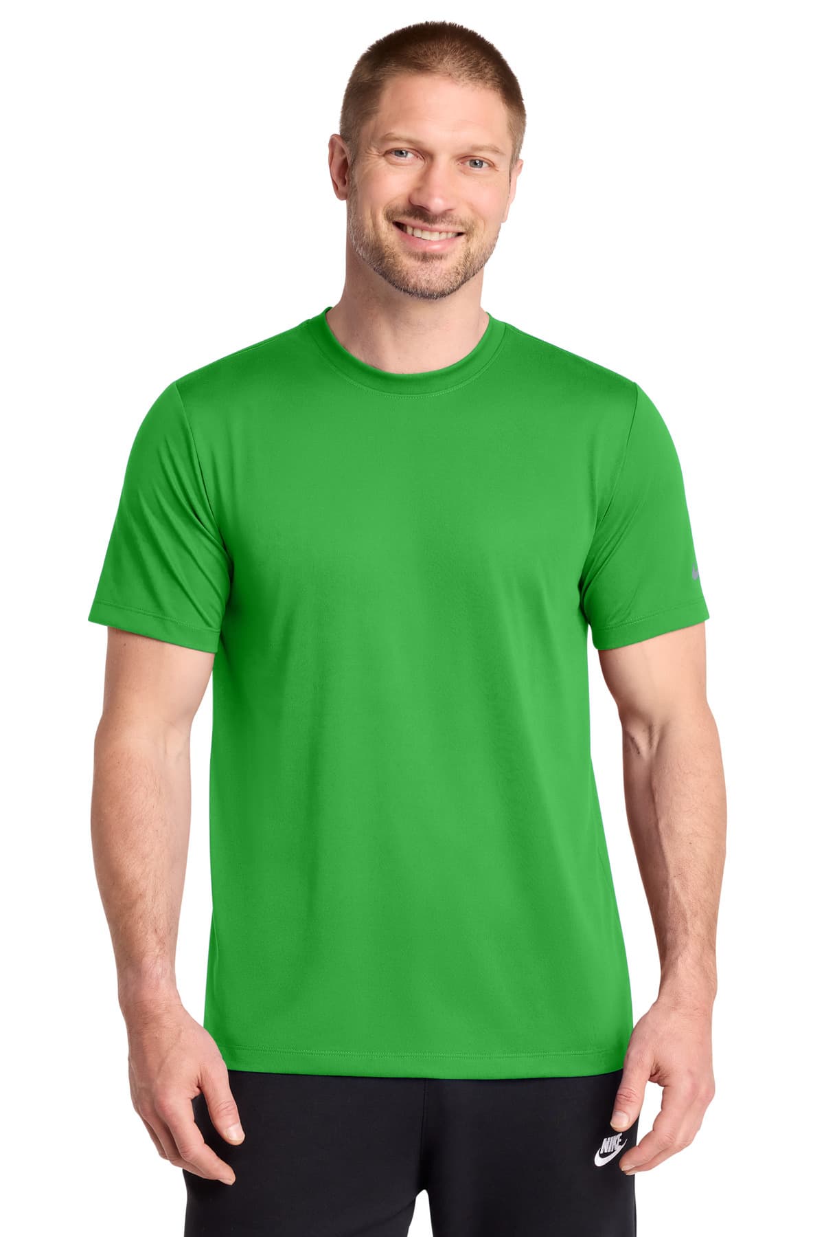 Nike Nike Swoosh Sleeve rLegend Tee NKDX8730 in Apple Green