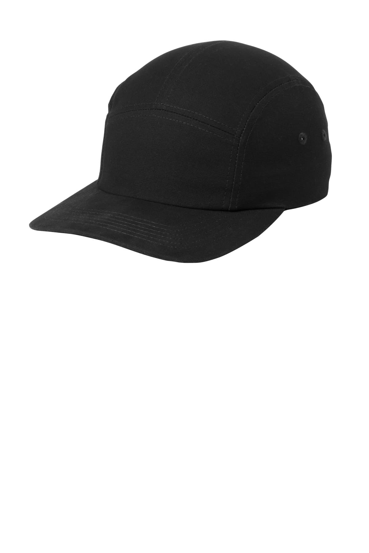 Port Authority Port Authority Brushed Cotton Camper Cap C970 in Black