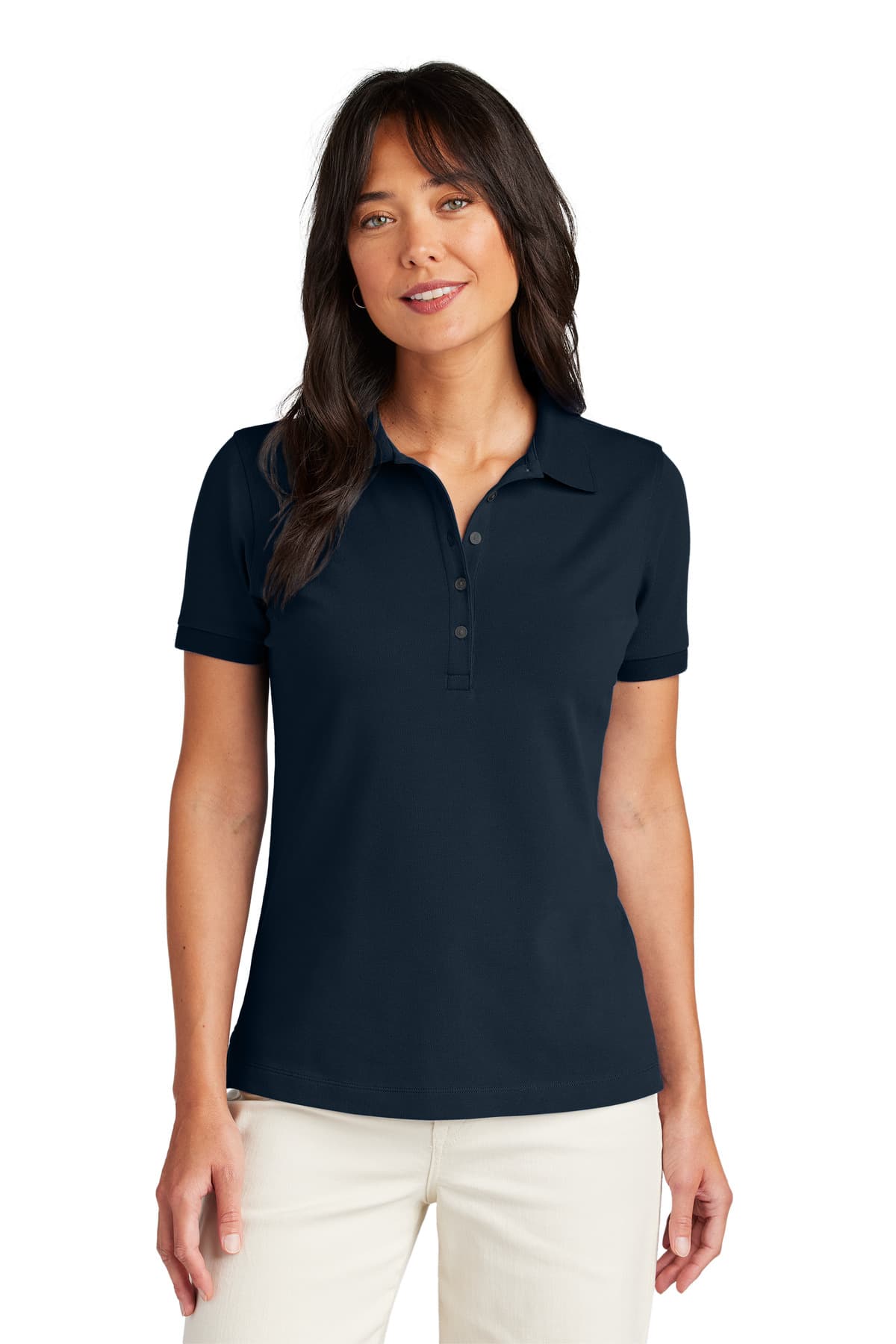 Brooks Brothers Brooks Brothers Women's Pima Cotton Pique Polo BB18201