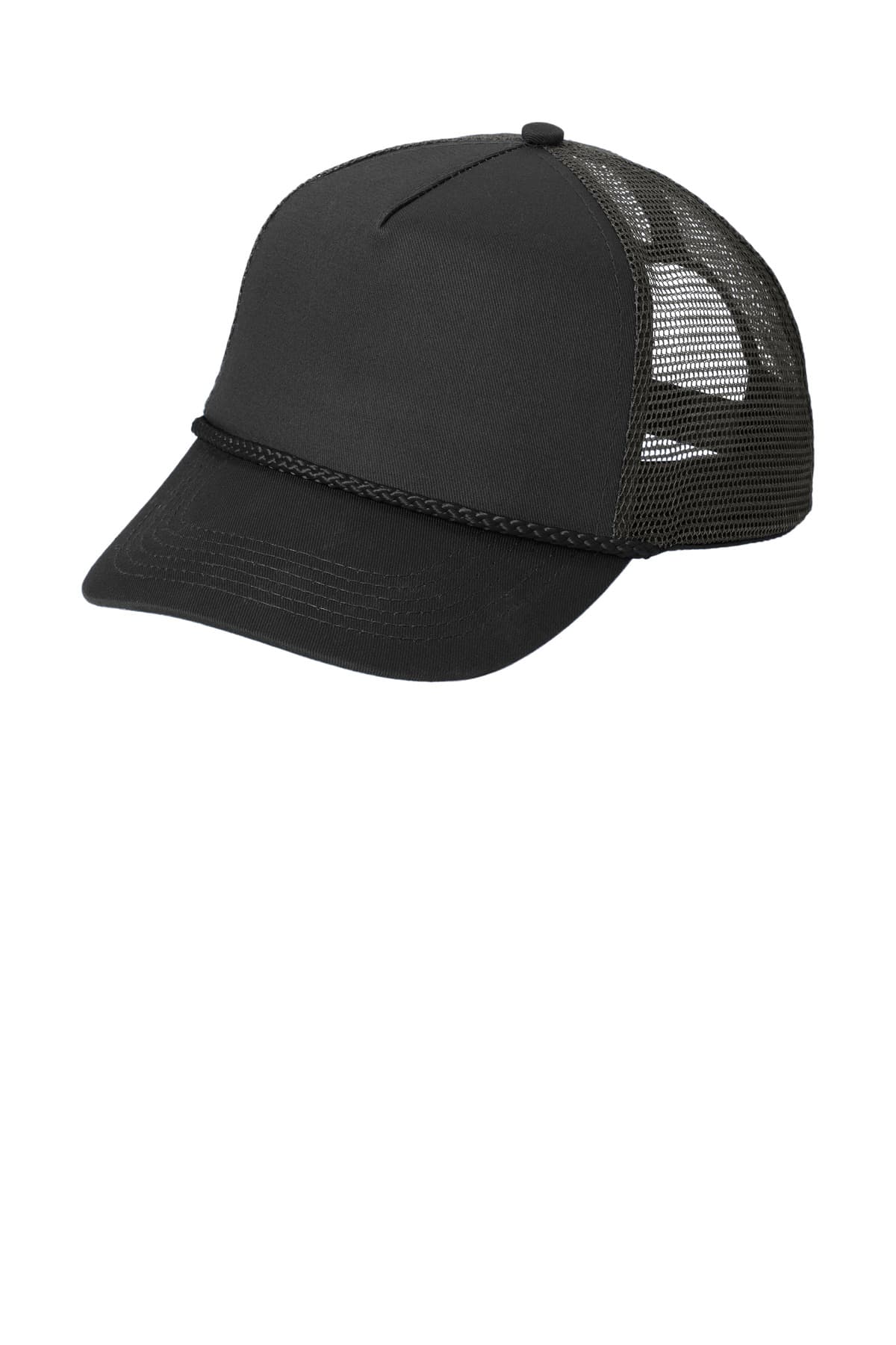 Port Authority Port Authority 5-Panel Snapback Cap. C932 in Black