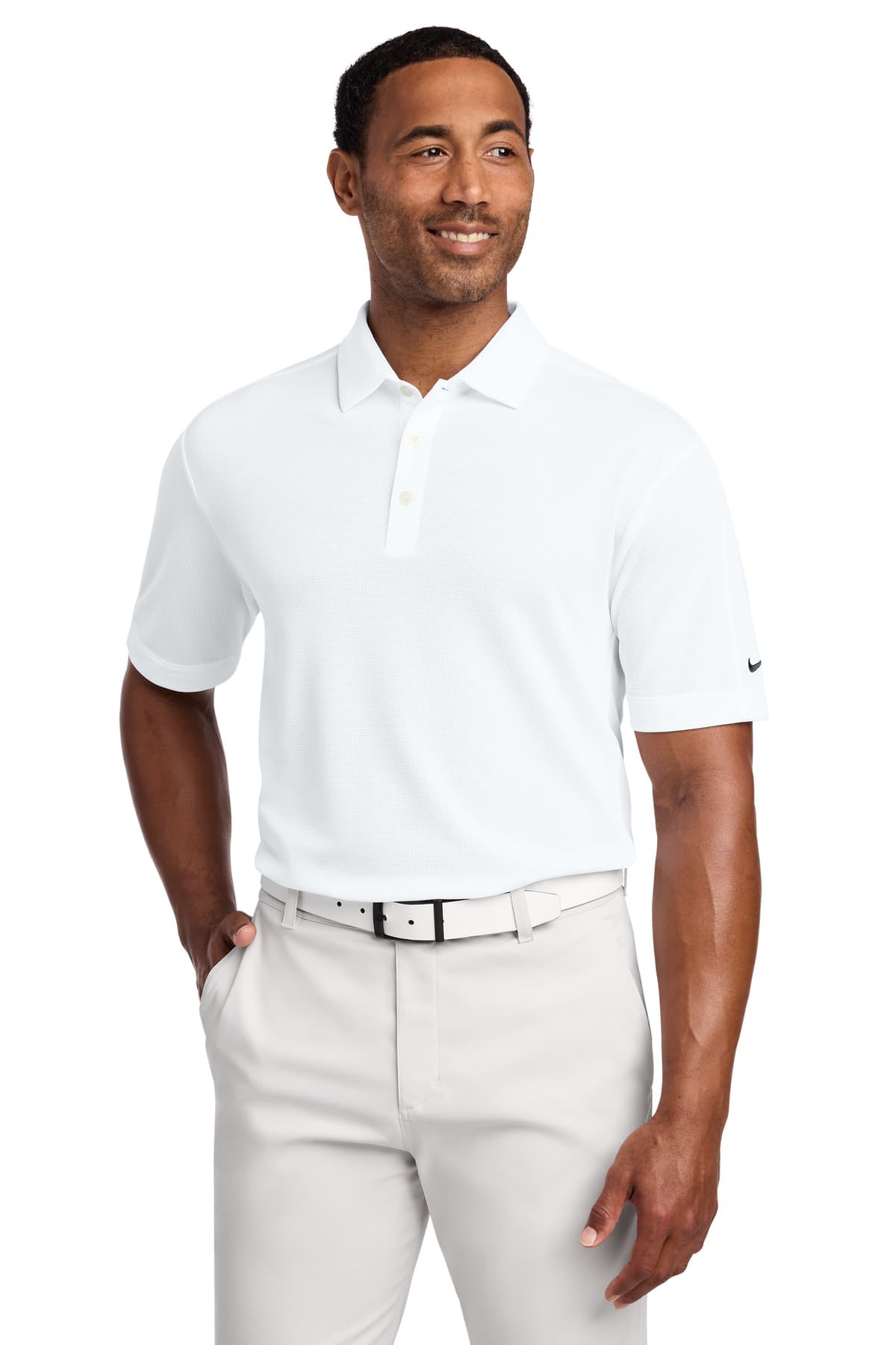 Nike Nike Tech Sport Dri-FIT Polo. 266998 in White