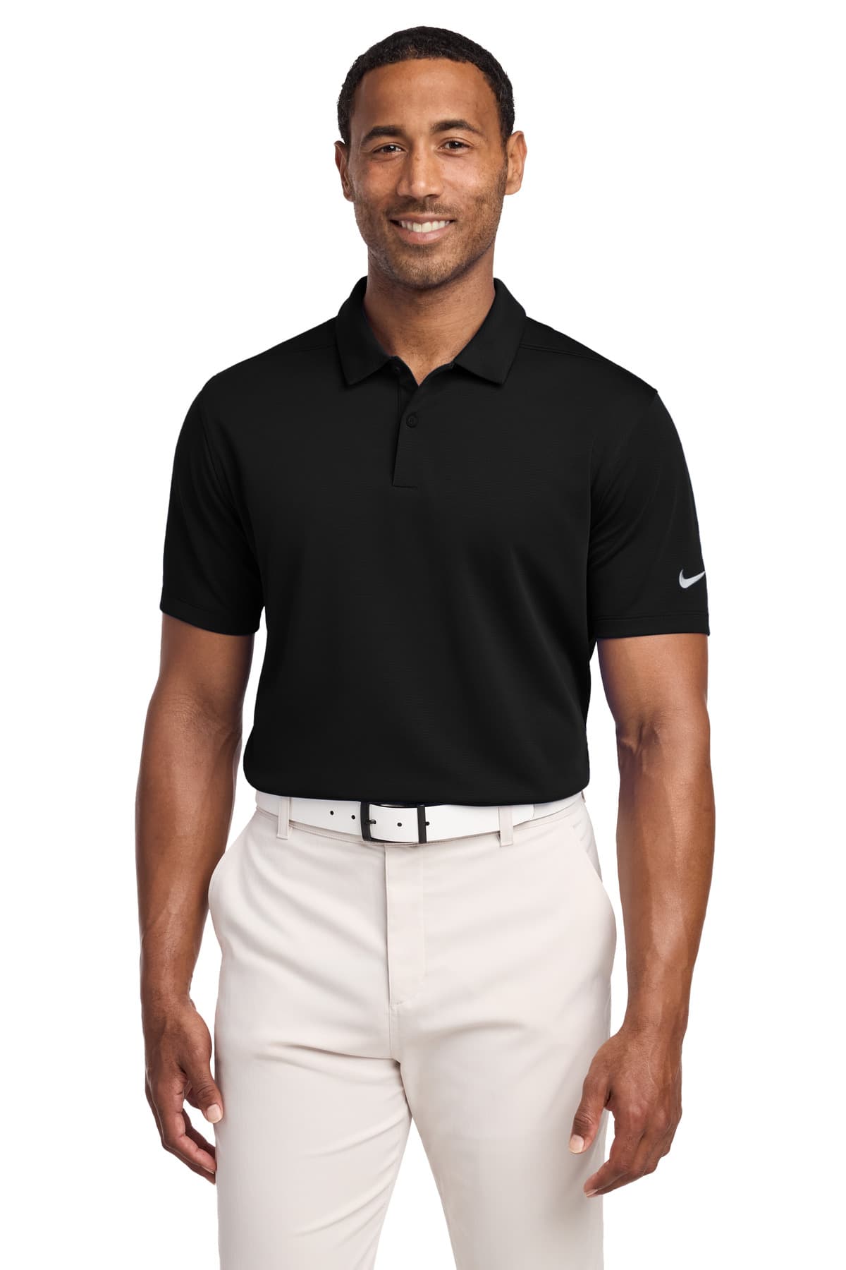 Nike Nike Dry Essential Solid Polo NKBV6042 in Black