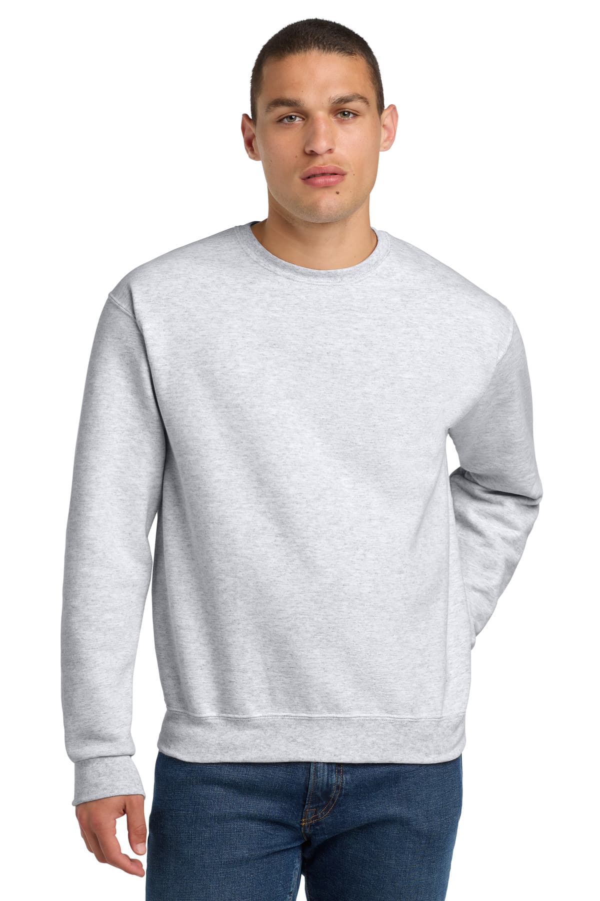 Jerzees Jerzees Super Sweats NuBlend - Crewneck Sweatshirt. 4662M in Ash