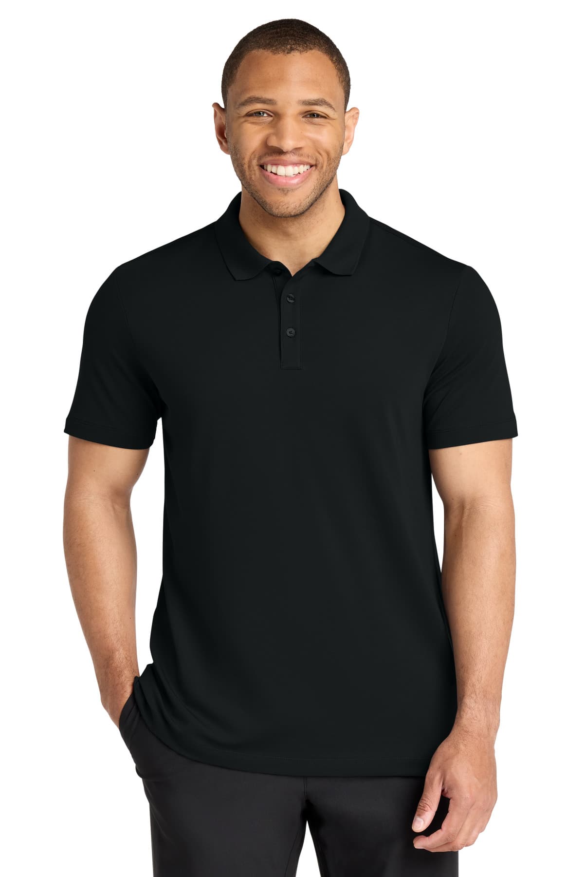 Mercer+Mettle Mercer+Mettle Stretch Pique Polo MM1004