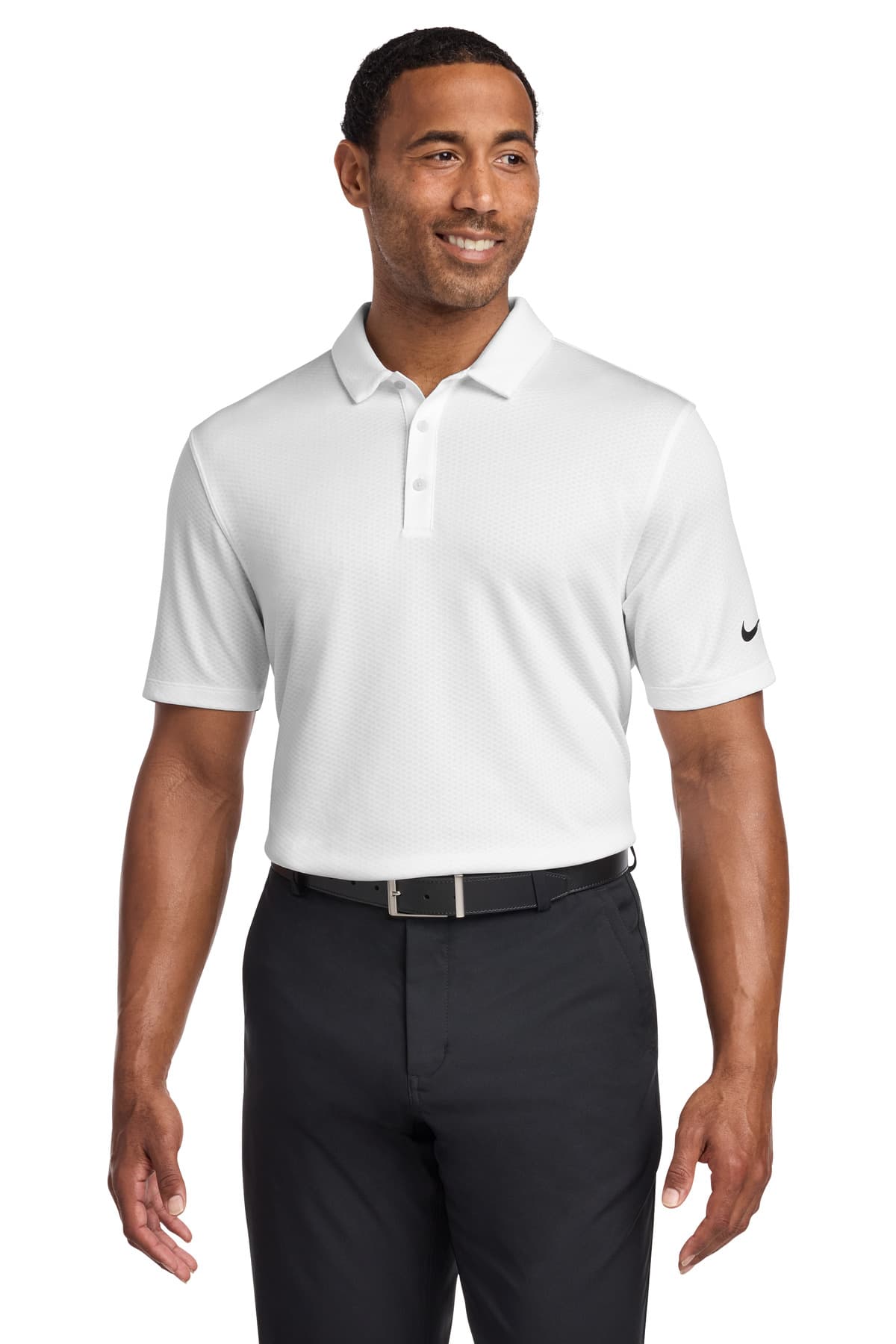 Nike Nike Dri-FIT Hex Textured Polo. NKAH6266