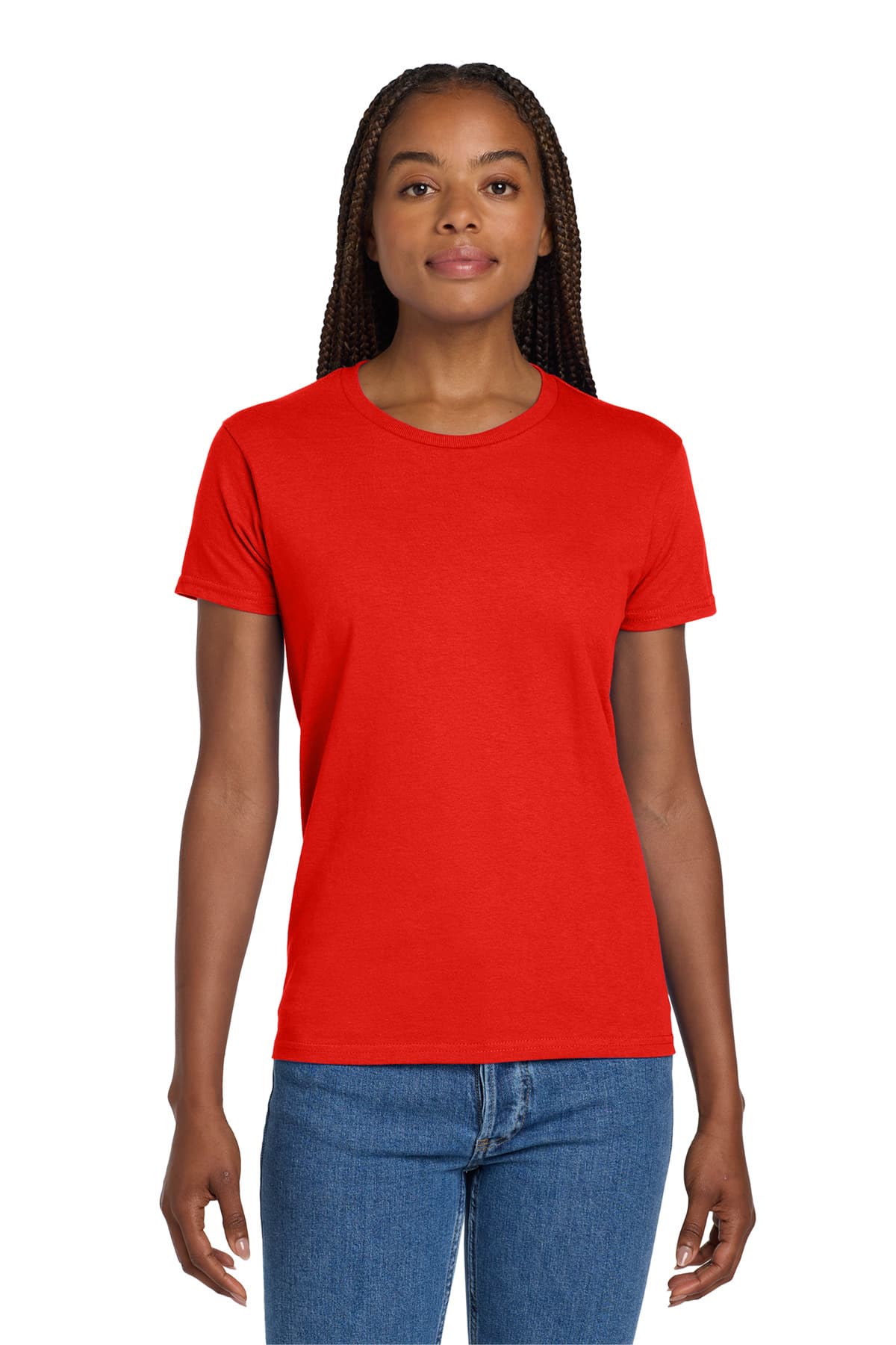 Gildan Gildan Women's Ultra Cotton 100% US Cotton T-Shirt. 2000L