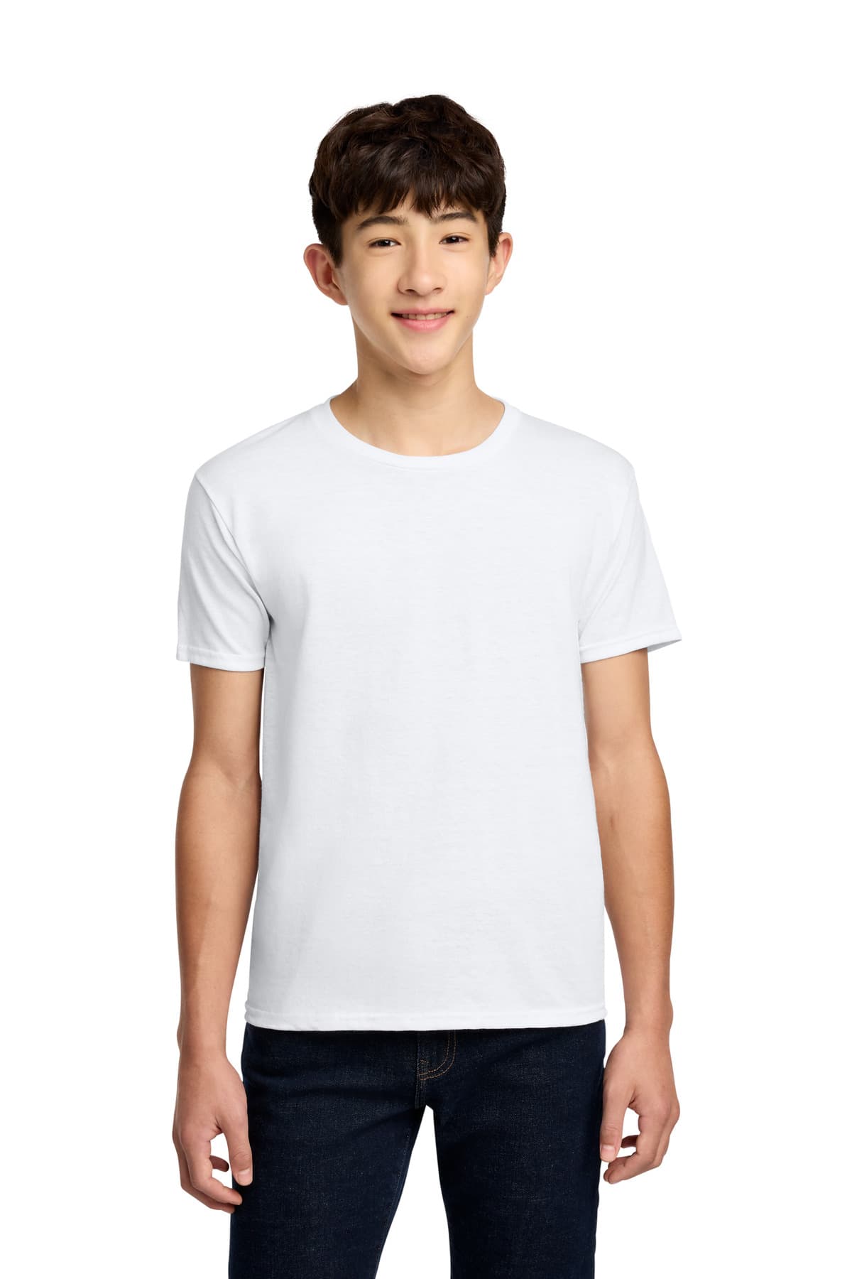 Jerzees Jerzees - Youth Dri-Power 50/50 Cotton/Poly T-Shirt. 29B in White