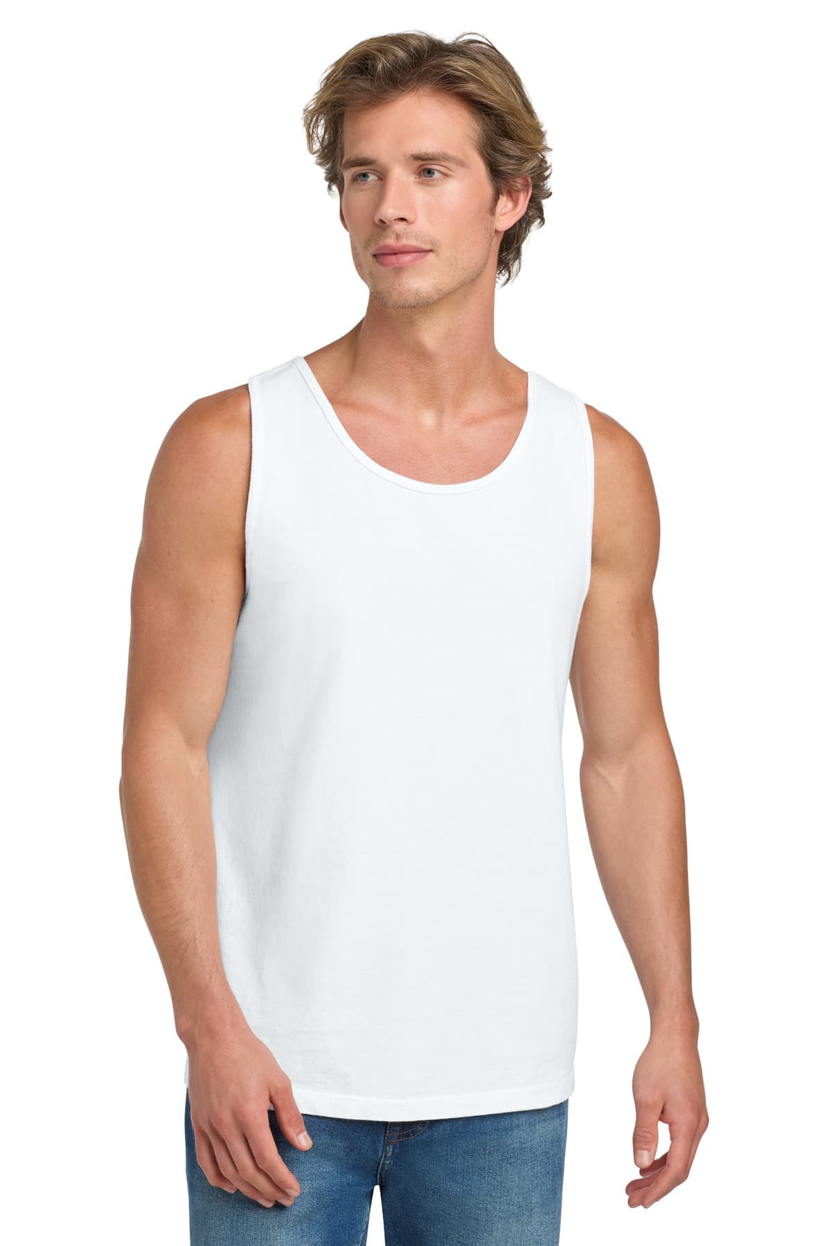 Comfort Colors COMFORT COLORS Heavyweight Ring Spun Tank Top. 9360 in White