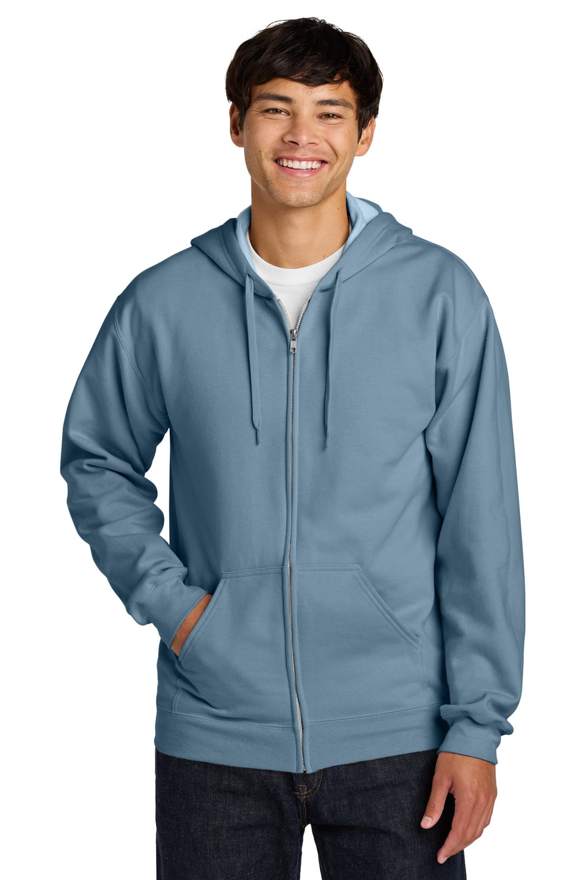 Gildan Gildan Softstyle Midweight Fleece Full-Zip Hooded Sweatshirt SF600