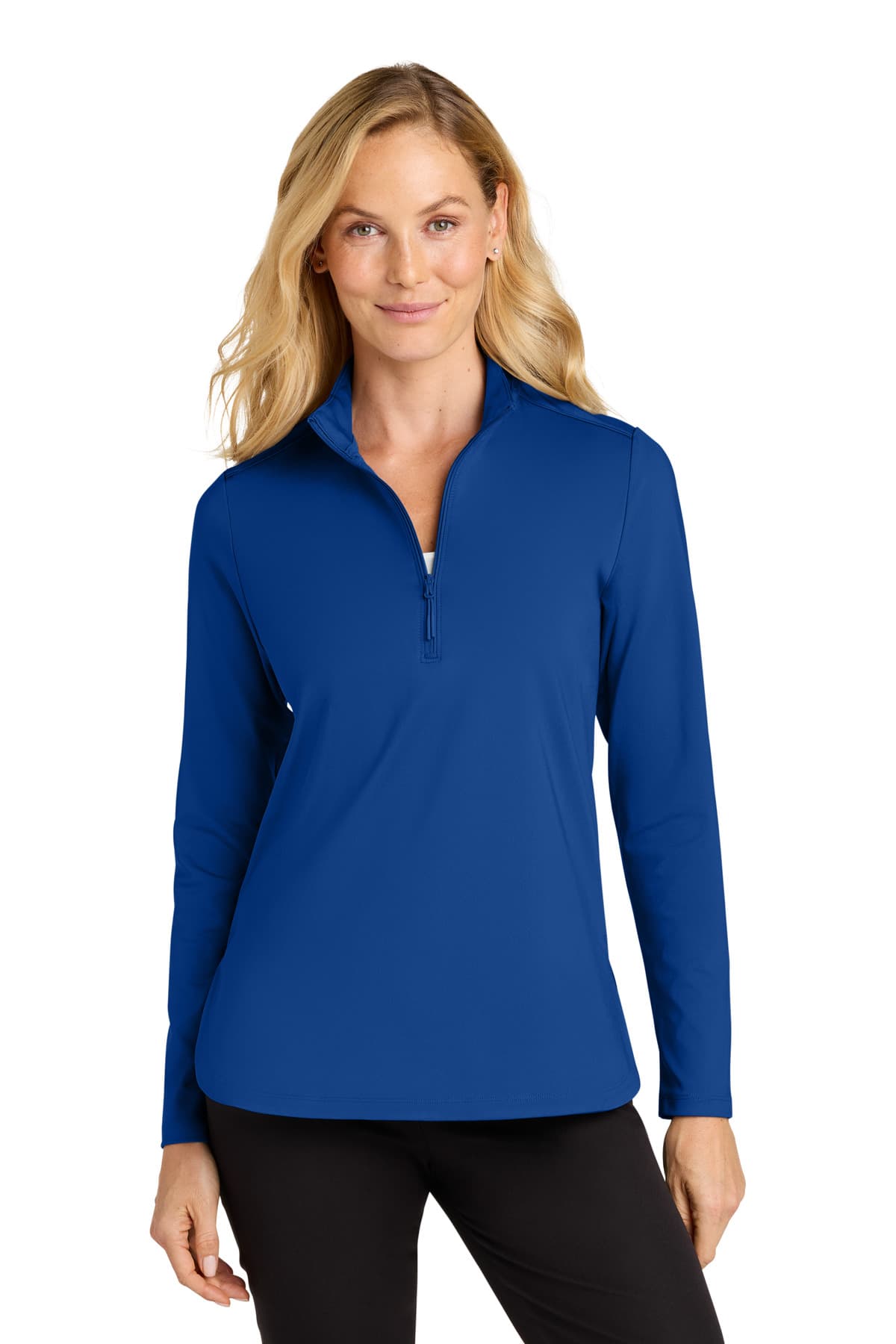 Port Authority Port Authority Women's C-FREE Double Knit 1/4-Zip LK880