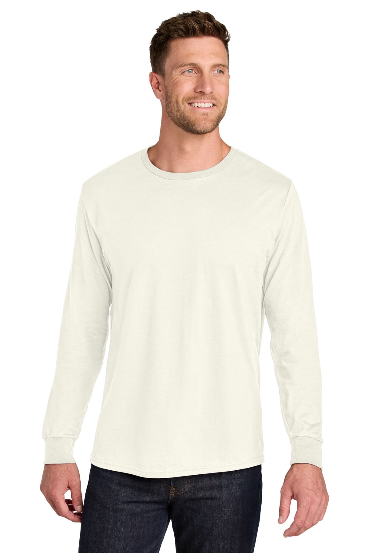 Jerzees Jerzees Ultimate Unisex Ring Spun Long Sleeve T-Shirt IC46L
