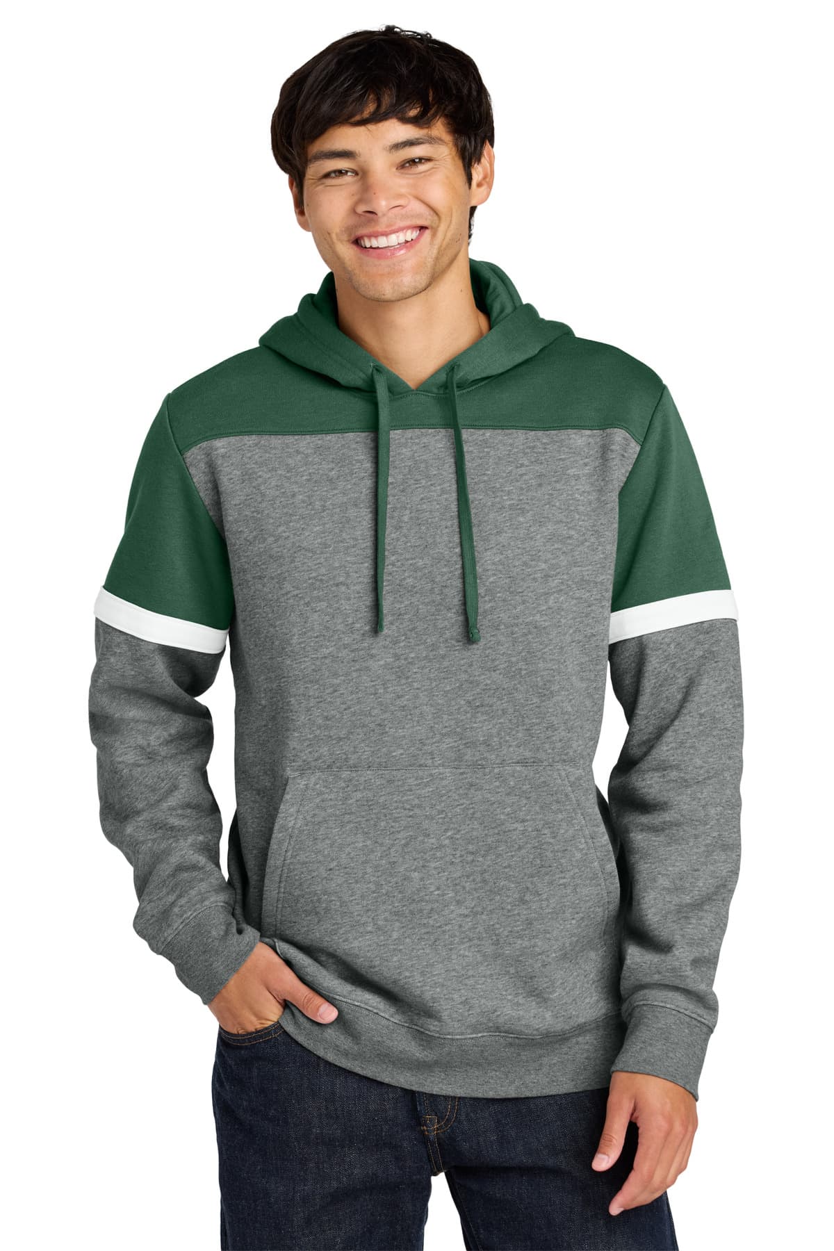 Sport-Tek Sport-Tek Drive Fleece Colorblock Hoodie STF205