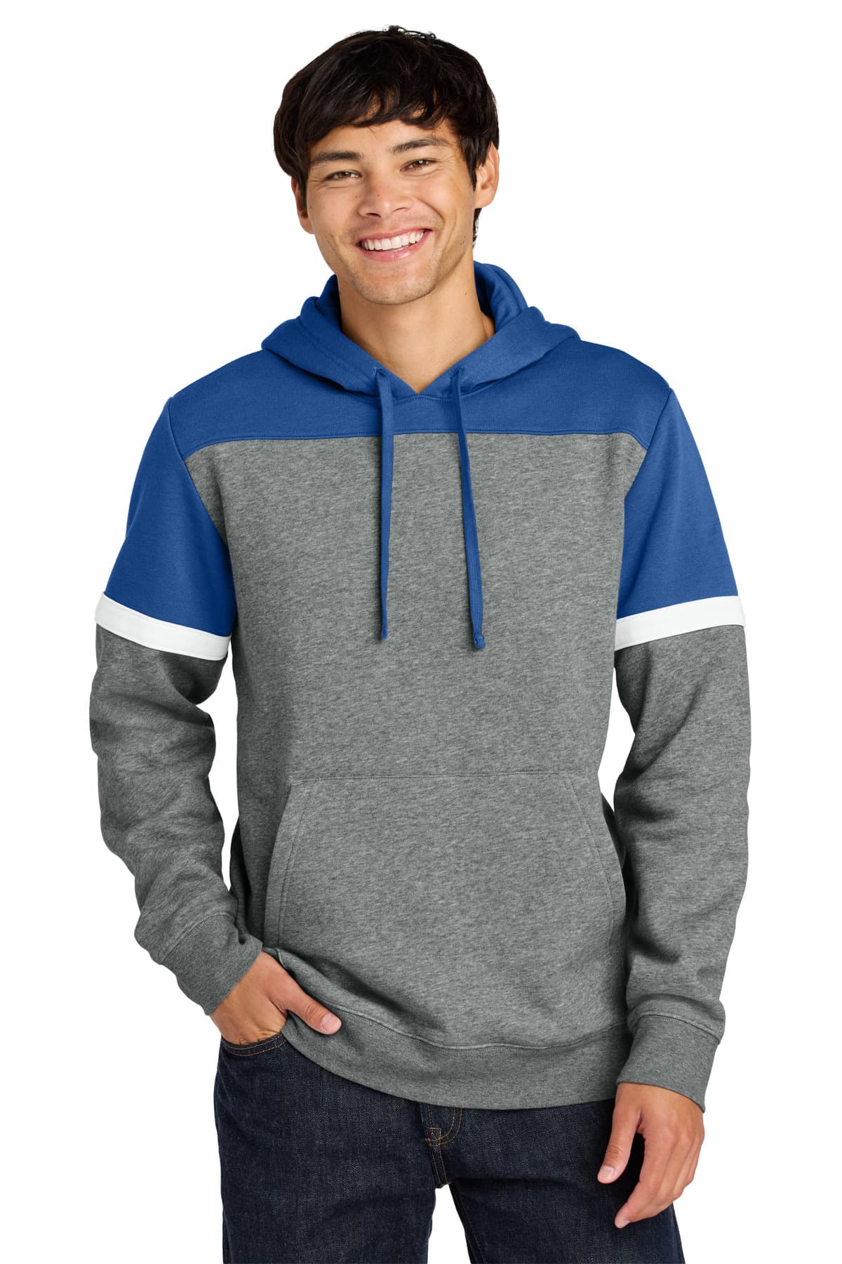 Sport-Tek Sport-Tek Drive Fleece Colorblock Hoodie STF205