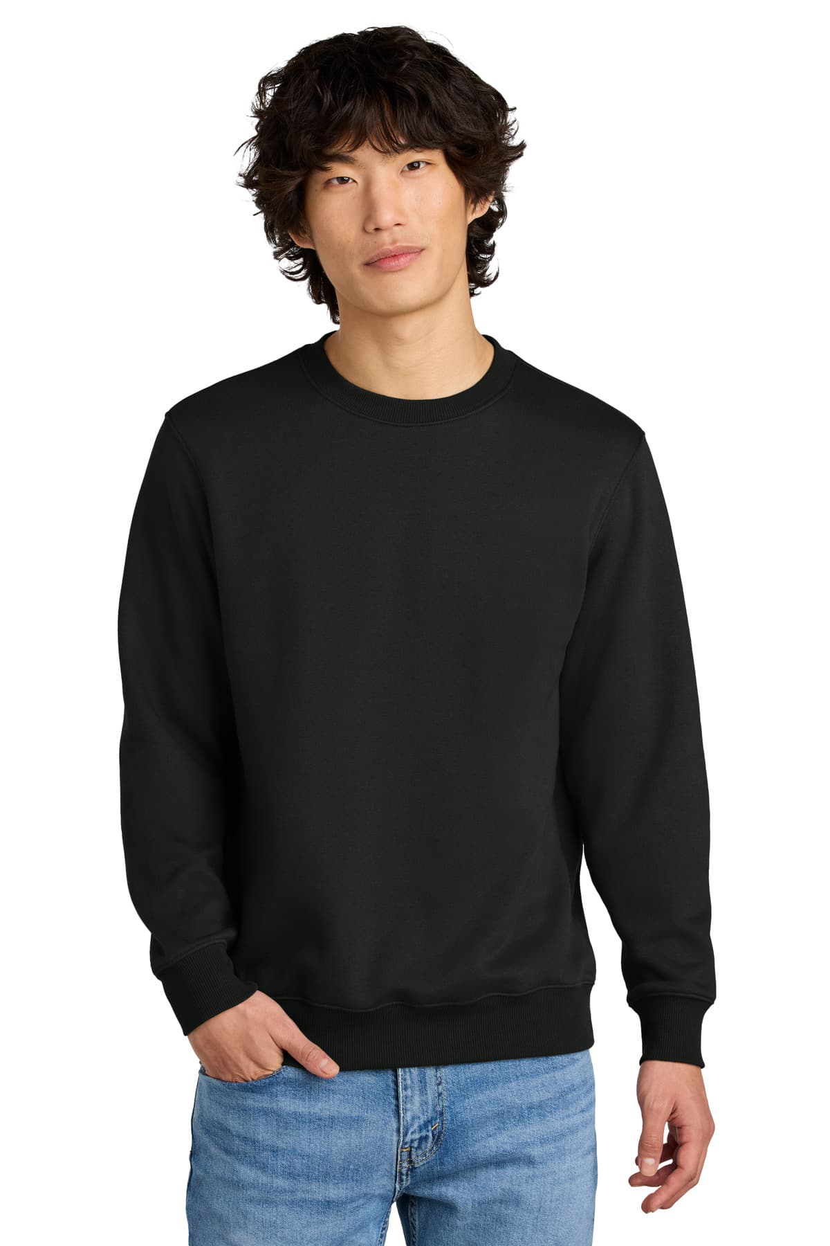District District Perfect Weight Fleece Crew DT1106