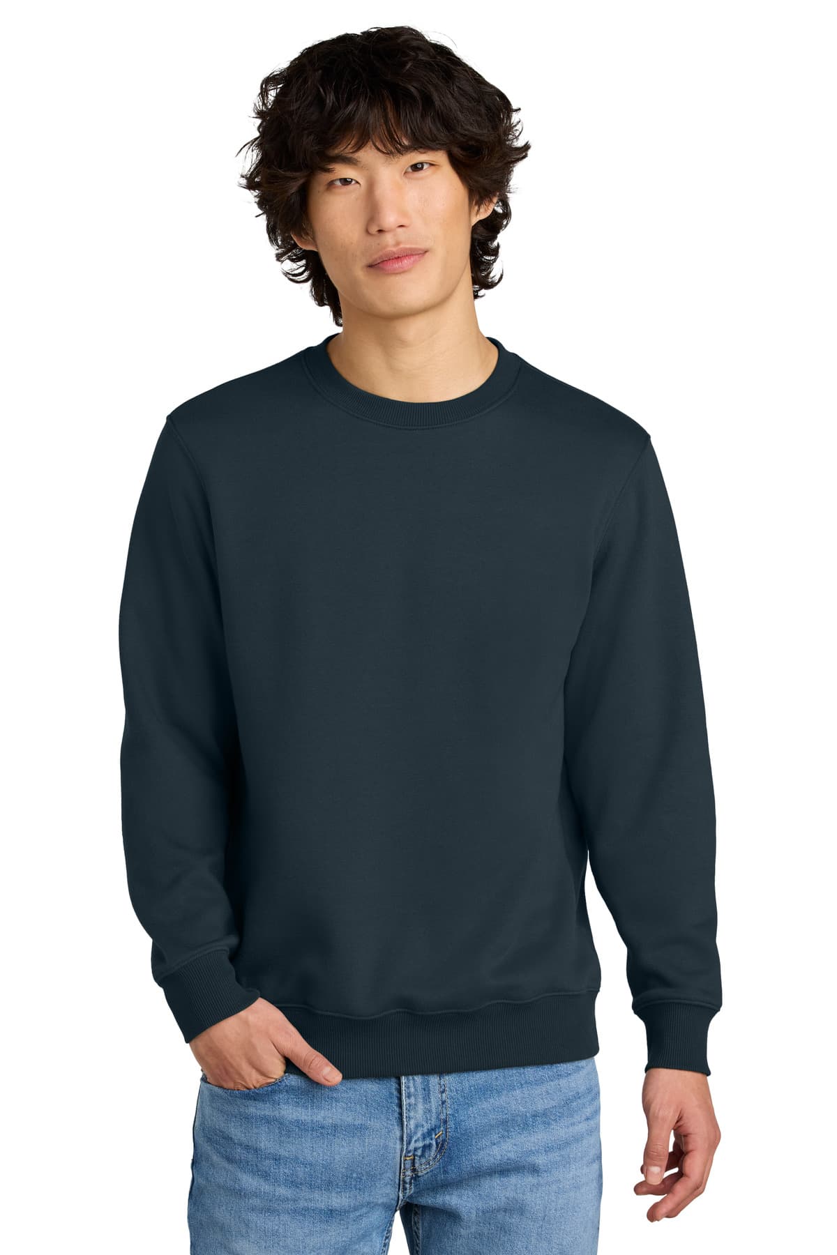 District District Perfect Weight Fleece Crew DT1106