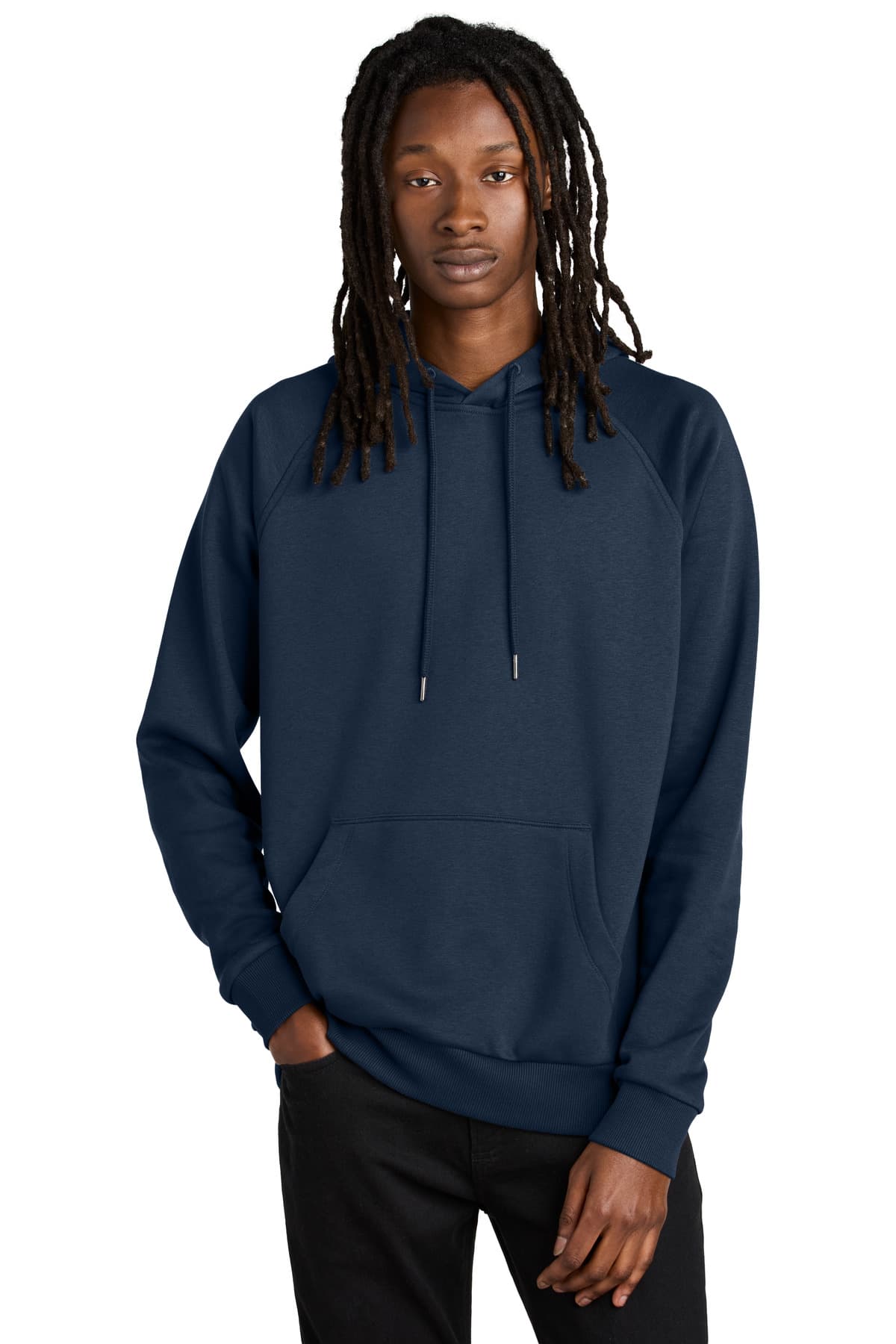 AllMade Allmade Unisex Organic CVC Fleece Pullover Hoodie AL5000