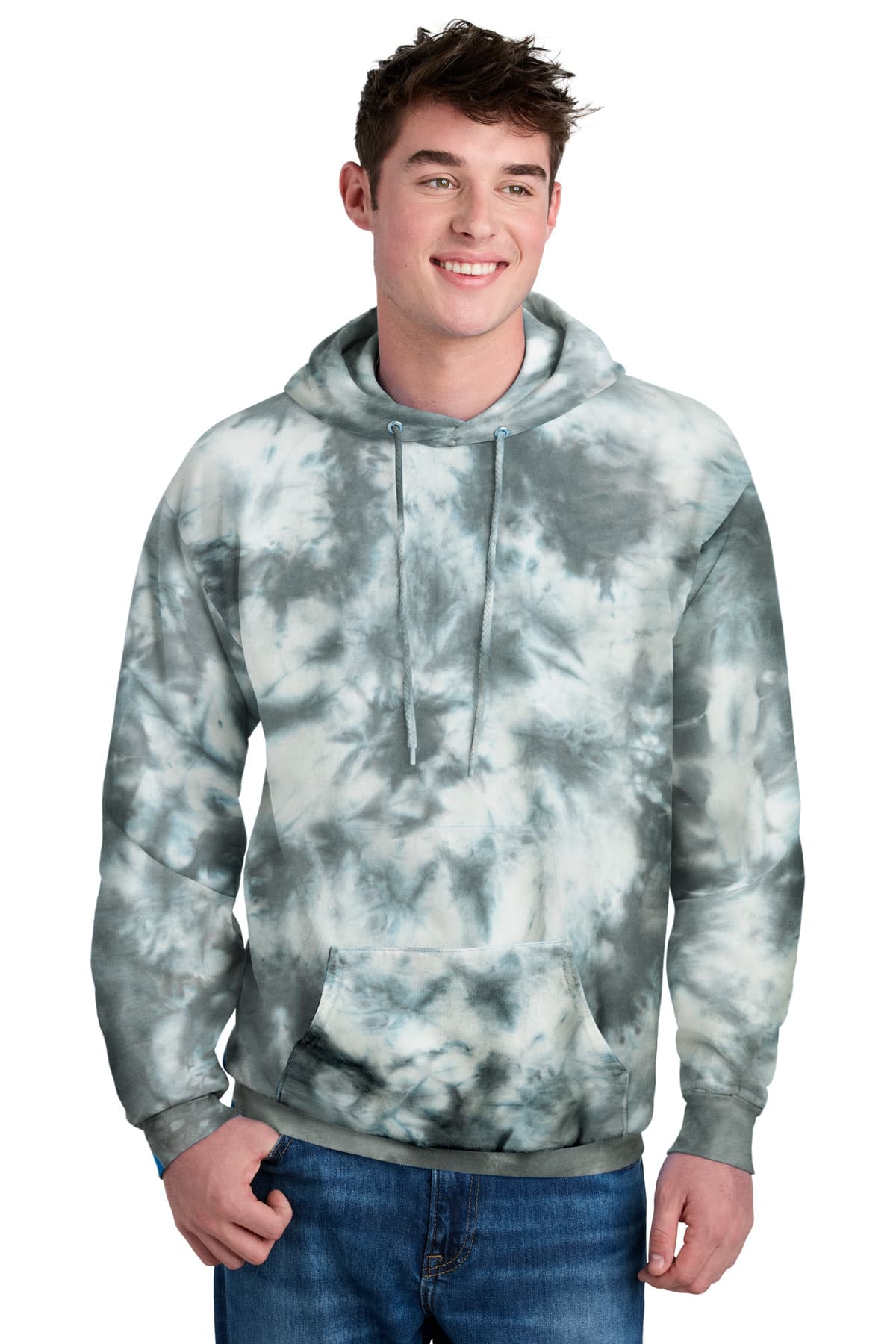 Port & Company Port & Co Crystal Tie-Dye Pullover Hoodie PC144