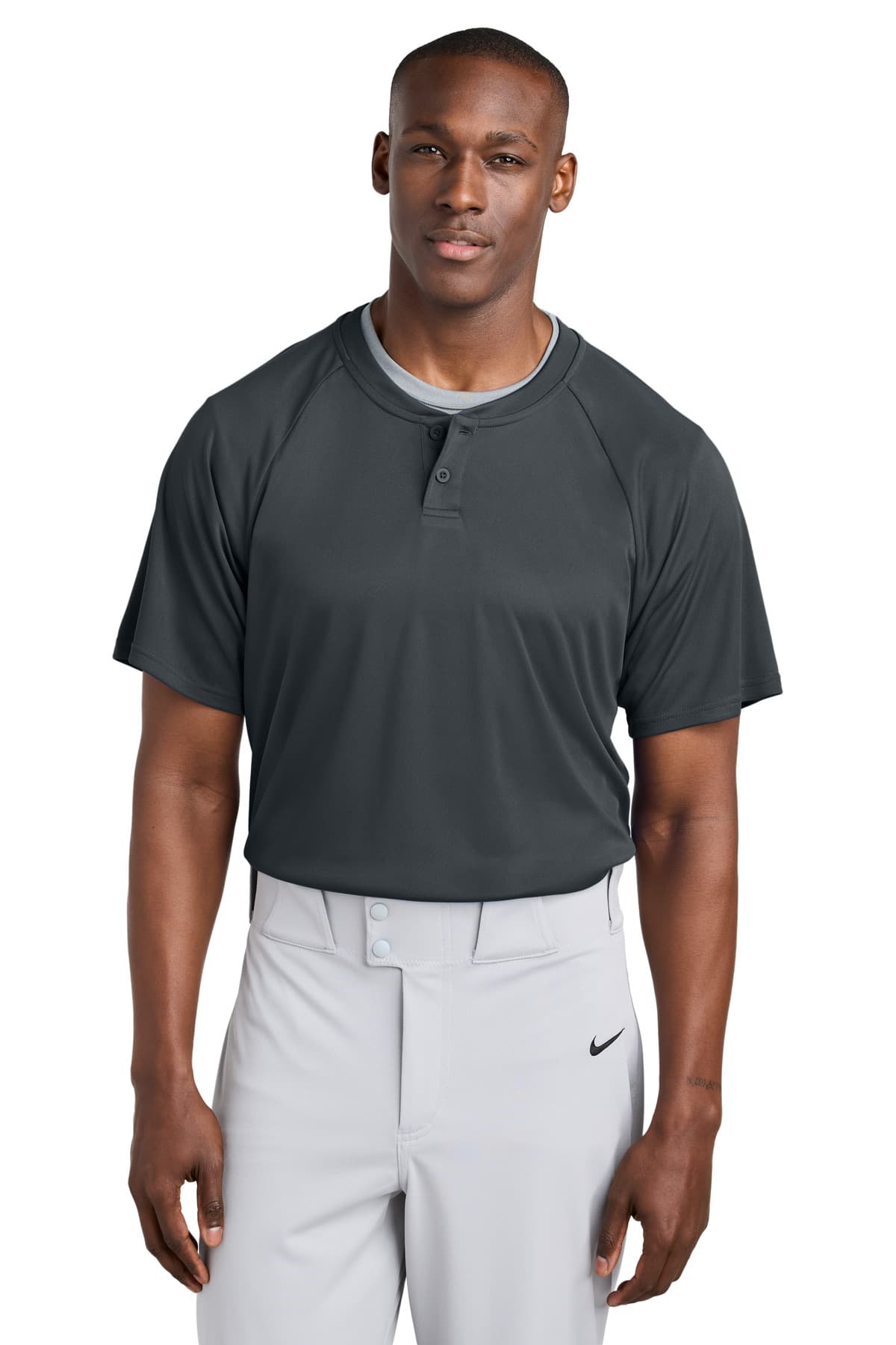 Sport-Tek Sport-Tek PosiCharge Competitor 2-Button Henley ST359
