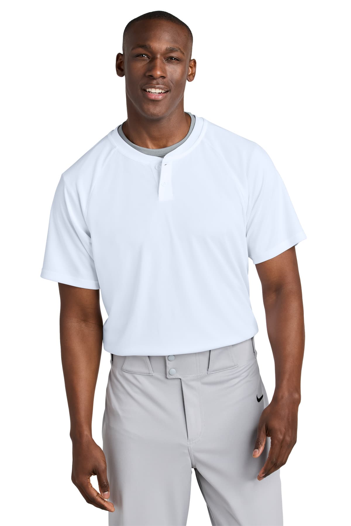 Sport-Tek Sport-Tek PosiCharge Competitor 2-Button Henley ST359