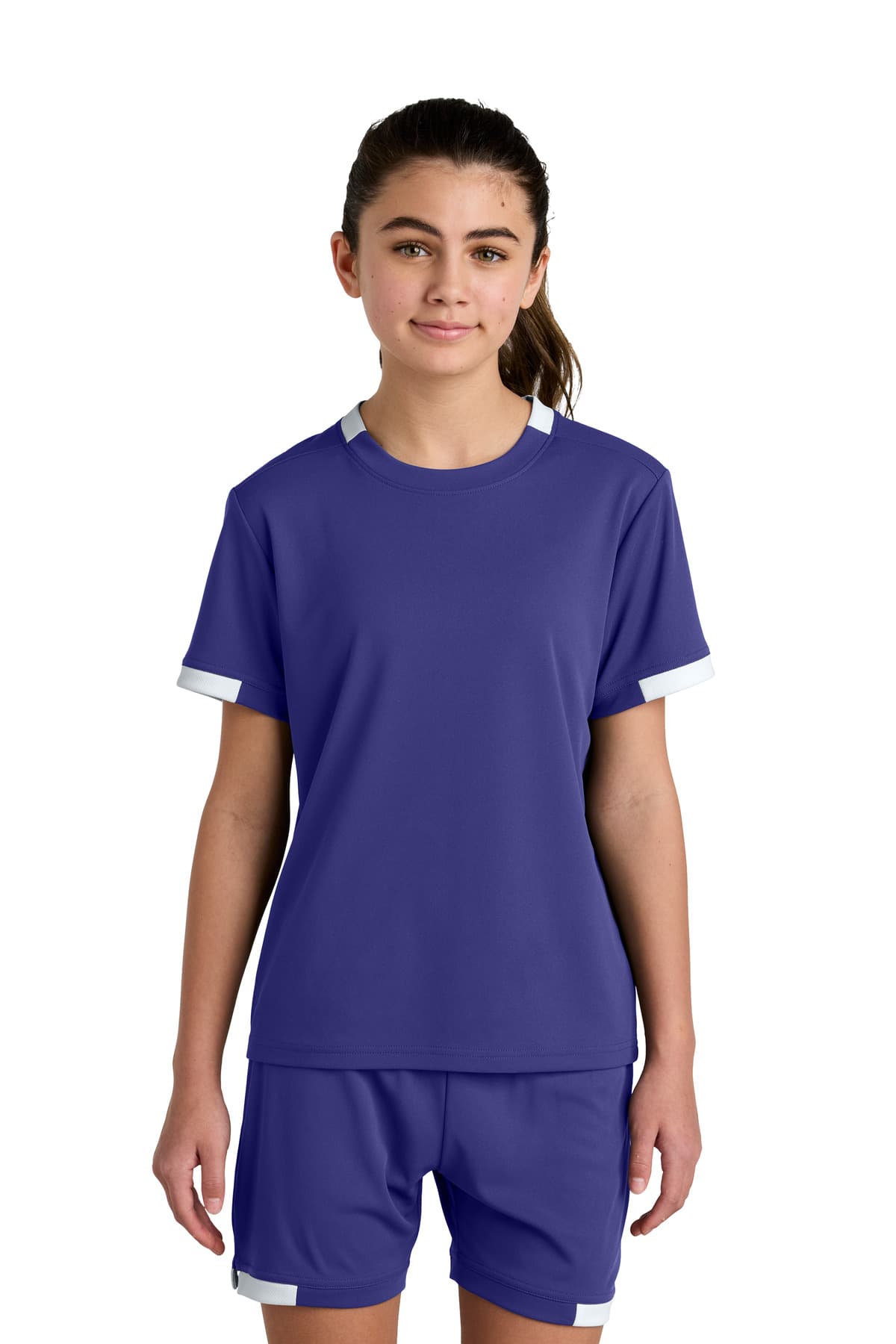 Sport-Tek Sport-Tek Youth Club Short Sleeve Crew YST440