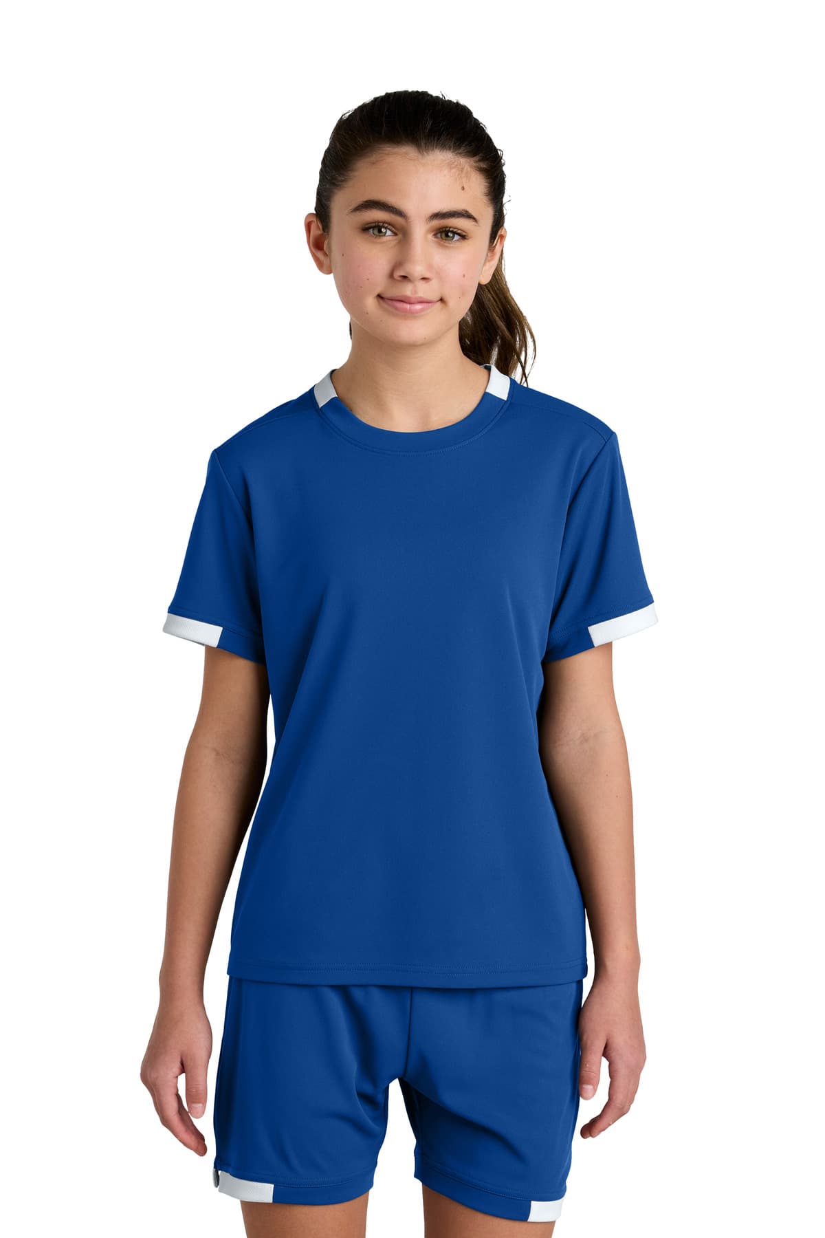 Sport-Tek Sport-Tek Youth Club Short Sleeve Crew YST440