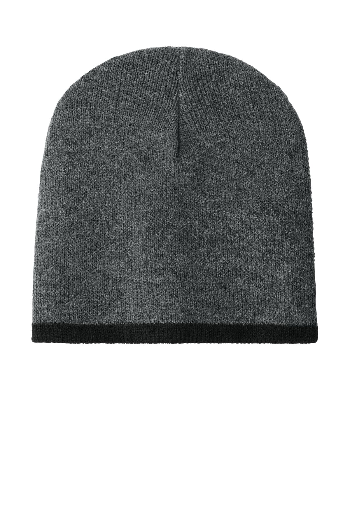 Port Authority Port Authority Beanie Cap. CP91 in Athletic Oxford/ Black