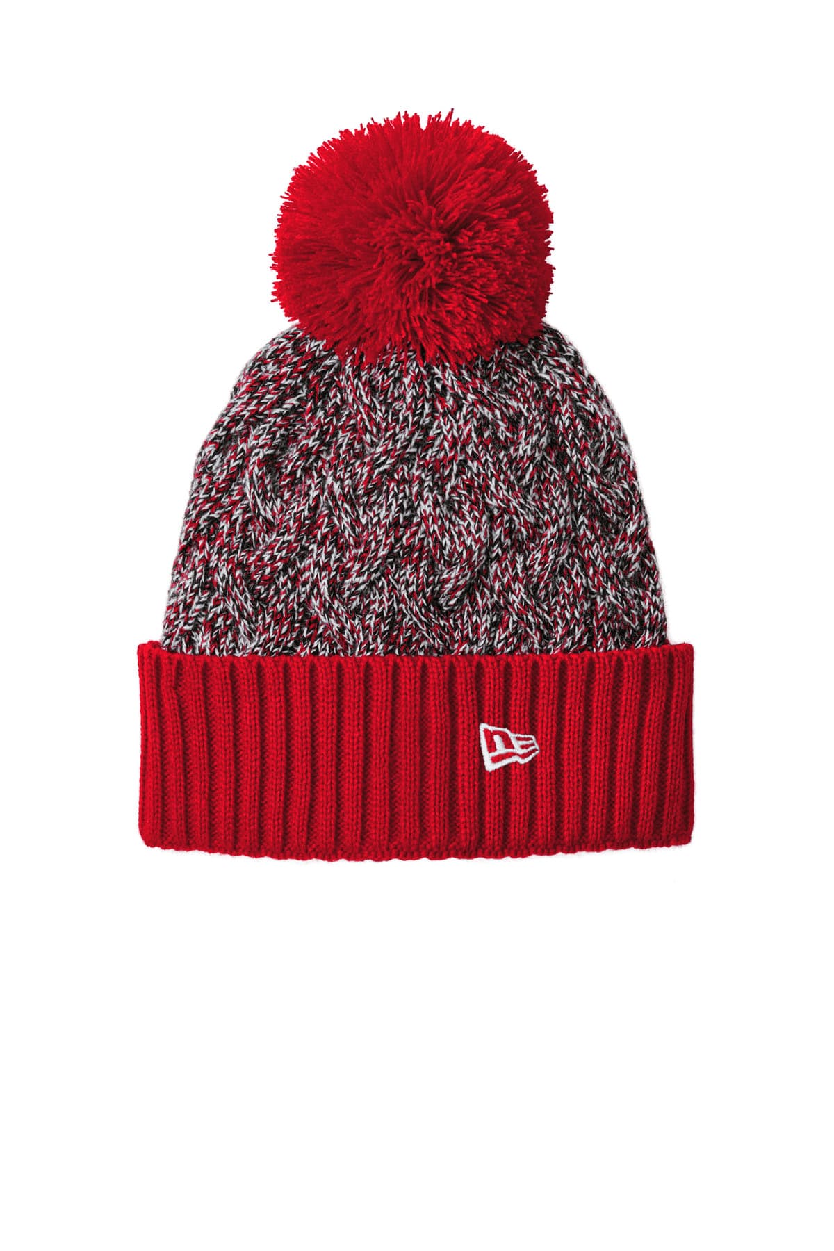 New Era New Era Marled Knit Pom Beanie NE910