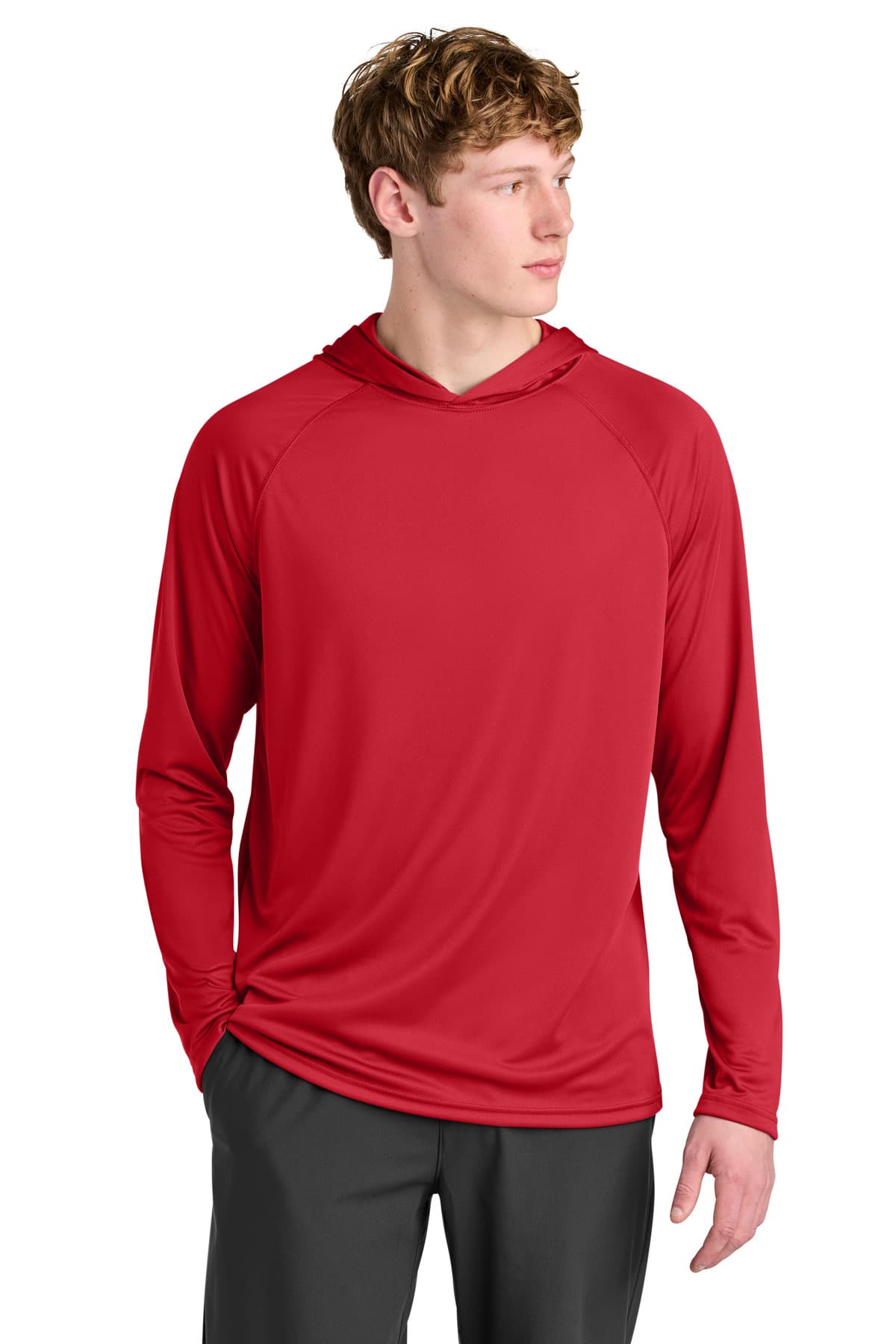 A4 A4 Cooling Performance Long Sleeve Hooded Tee A4N3409