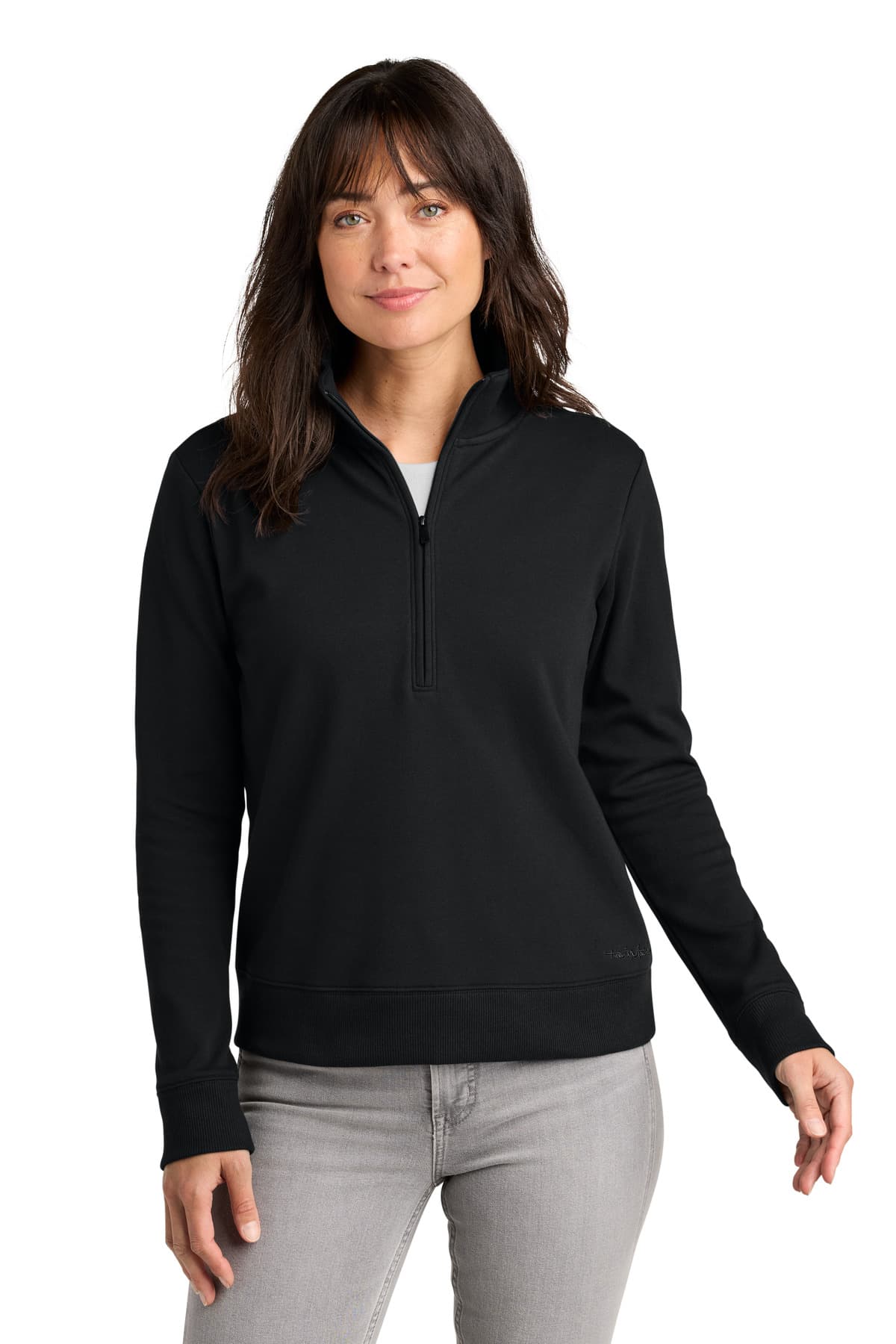 TravisMathew TravisMathew Women's Ocean Villa 1/4-Zip TMA41428 in Black