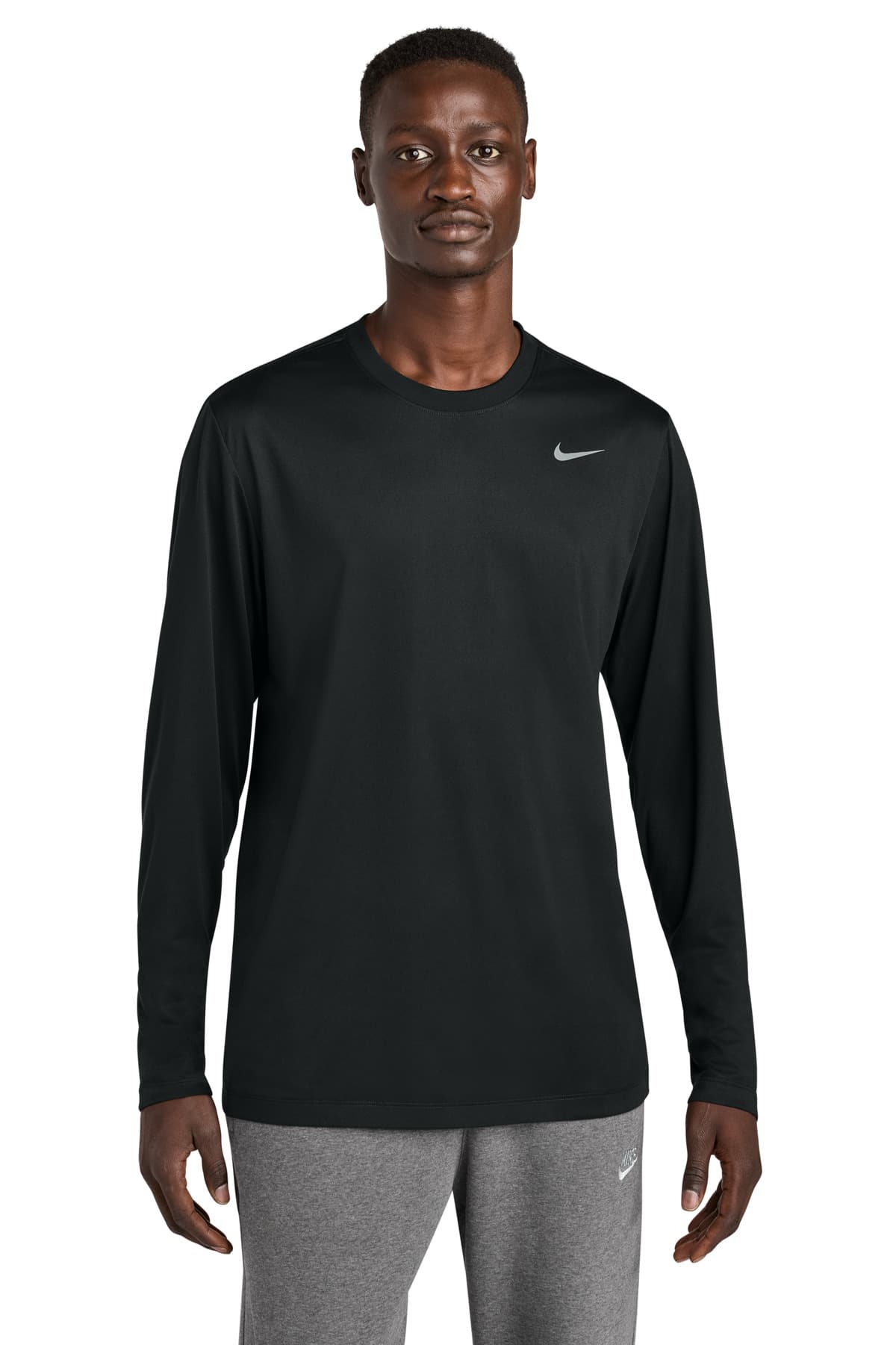 Nike Nike Team rLegend Long Sleeve Tee NKHQ4550 in Black