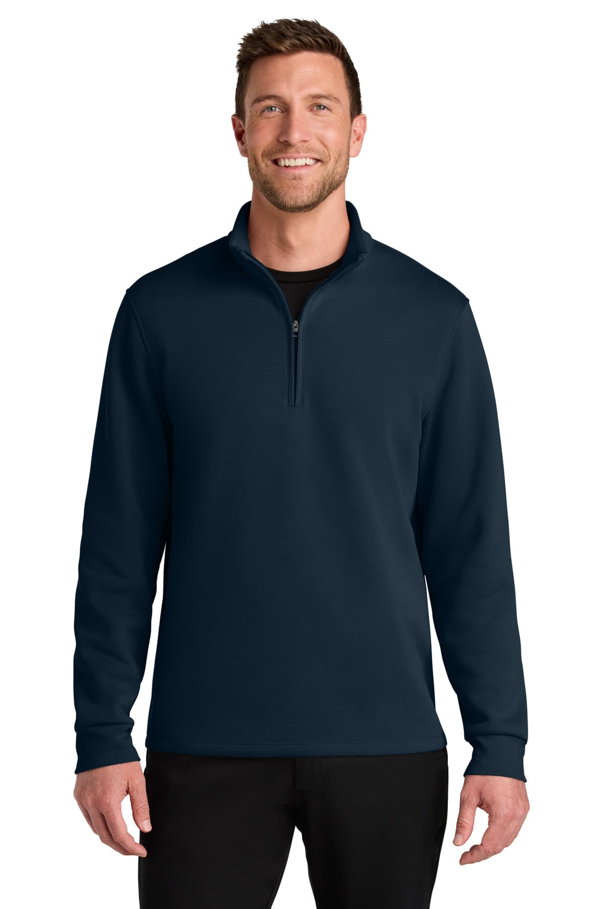 Port Authority Port Authority Wearever Signature Double Pique 1/4-Zip K210