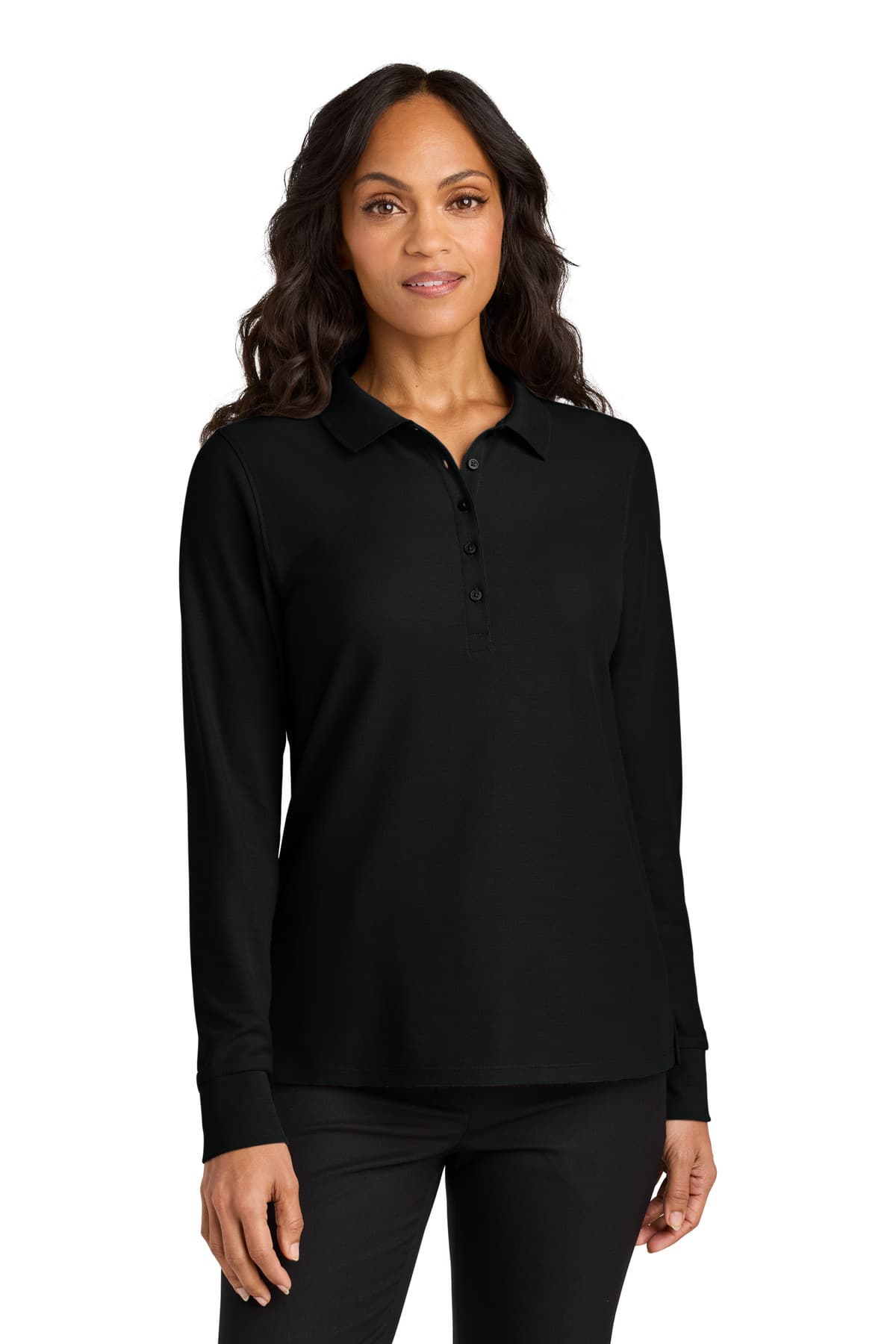 Port Authority Port Authority Women's Wearever Signature Pique Long Sleeve Polo LK200LS