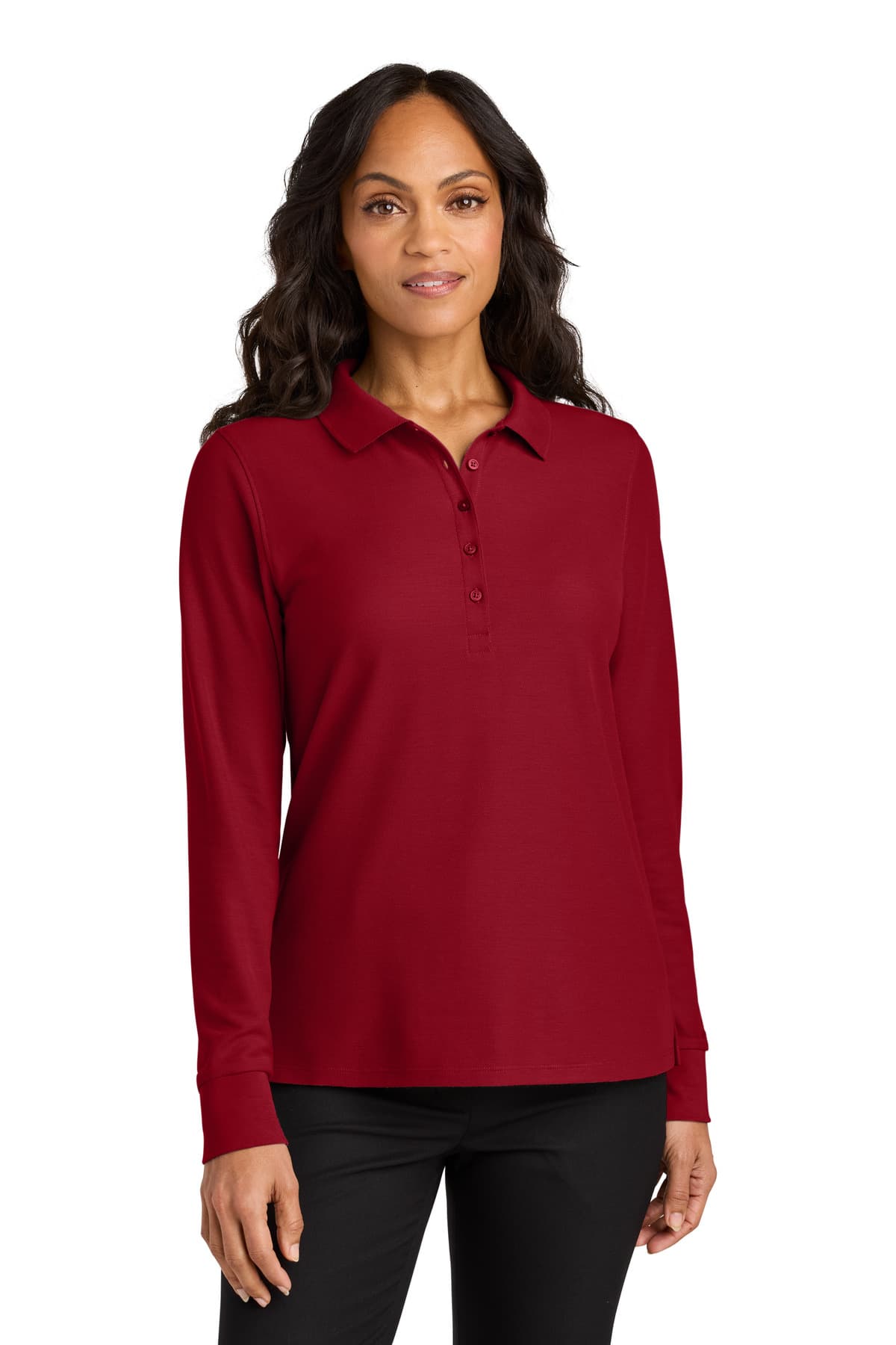 Port Authority Port Authority Women's Wearever Signature Pique Long Sleeve Polo LK200LS