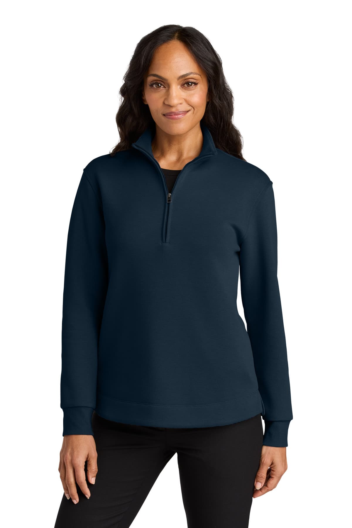 Port Authority Port Authority Women's Wearever Signature Double Pique 1/4-Zip LK210