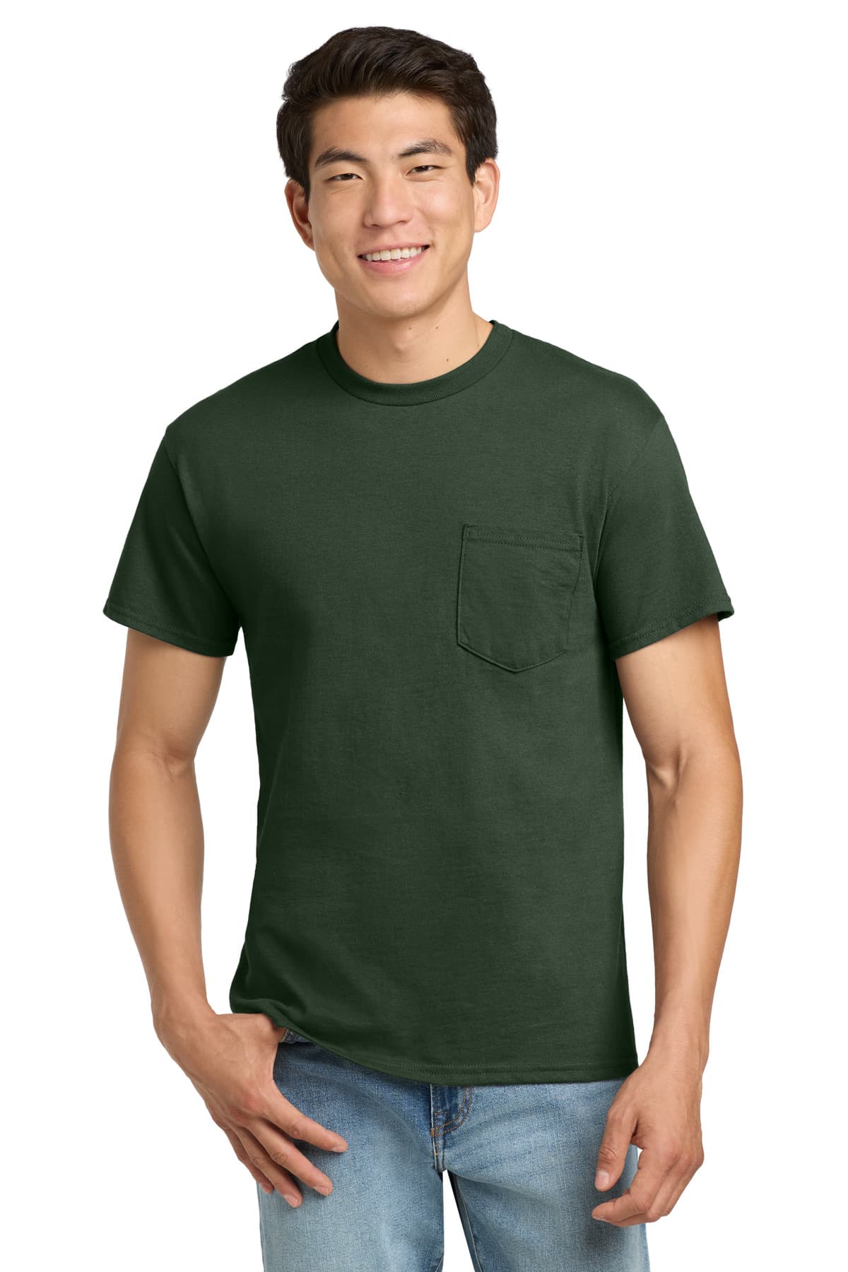 Gildan Gildan - Ultra Cotton 100% US Cotton T-Shirt with Pocket. 2300