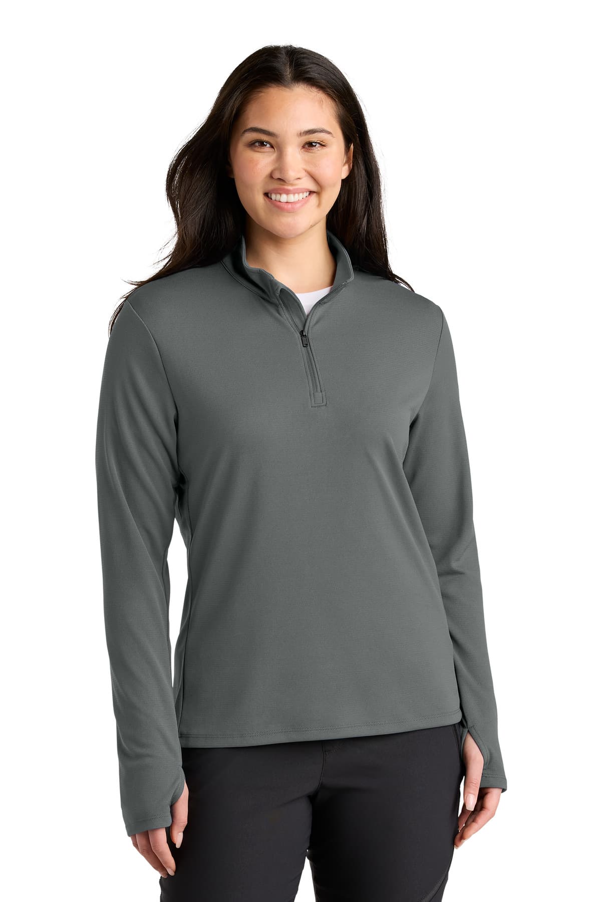 The North Face The North Face Women's Ambition 1/4-Zip NF0A8ENQ in Smoked Pearl Grey