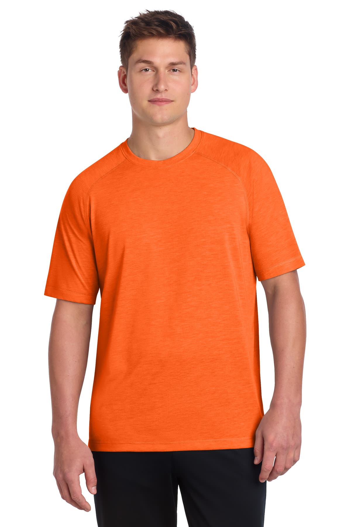 Sport-Tek Sport-Tek PosiCharge Tri-Blend Wicking Raglan Tee. ST400