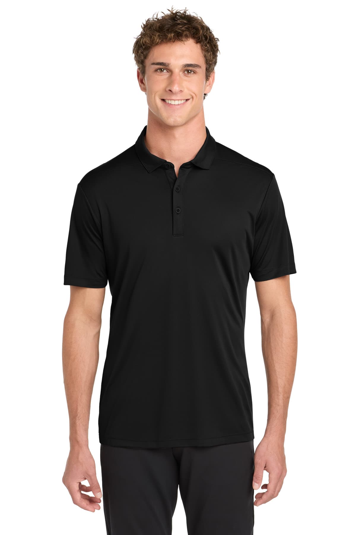 Sport-Tek Sport-Tek Posi-UV Pro Polo. ST520 in Black